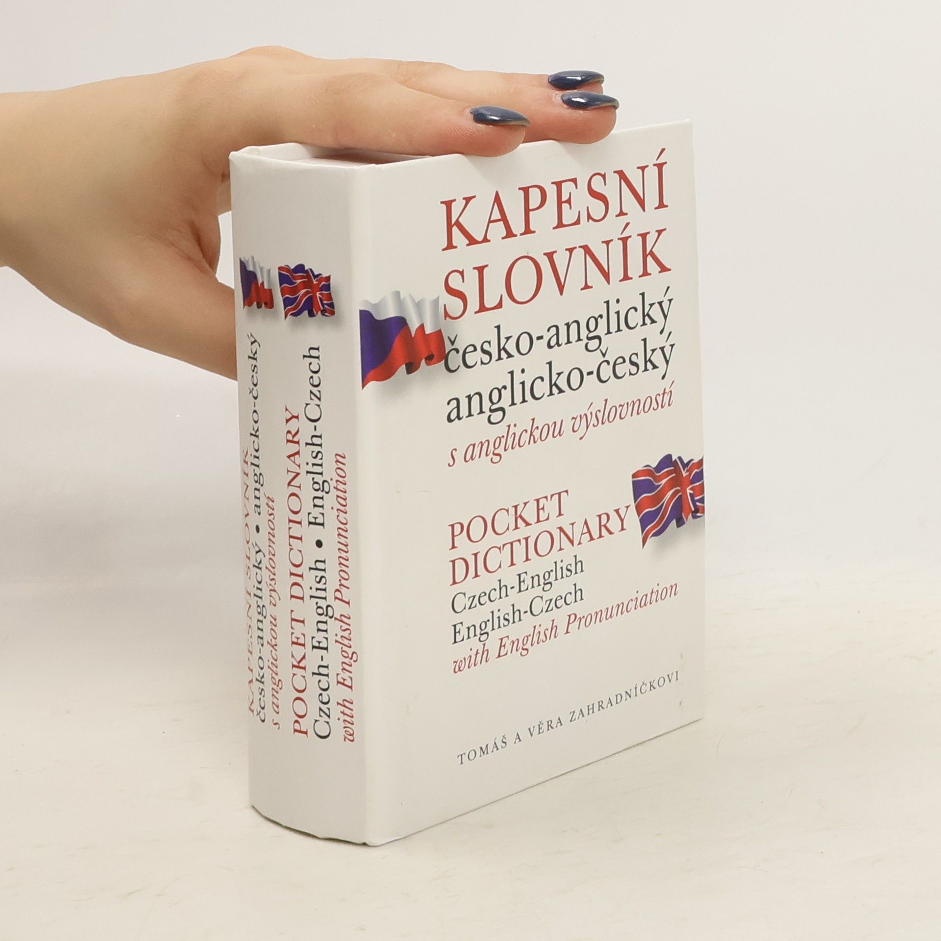Tomáš Zahradníček Kapesní slovník česko-anglický, anglicko český