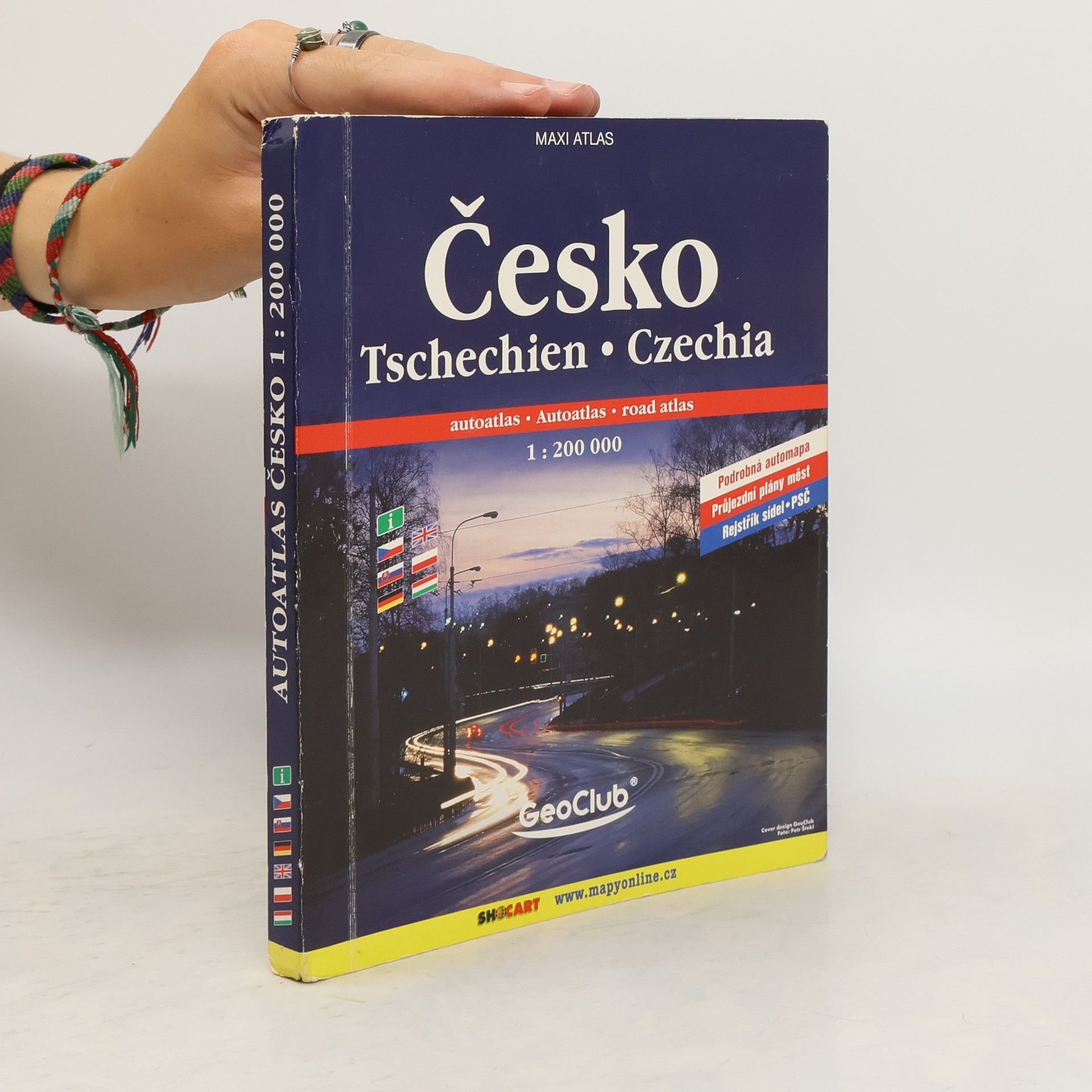 Autorenkollektiv Autoatlas. Skládací cykloturistická mapa.