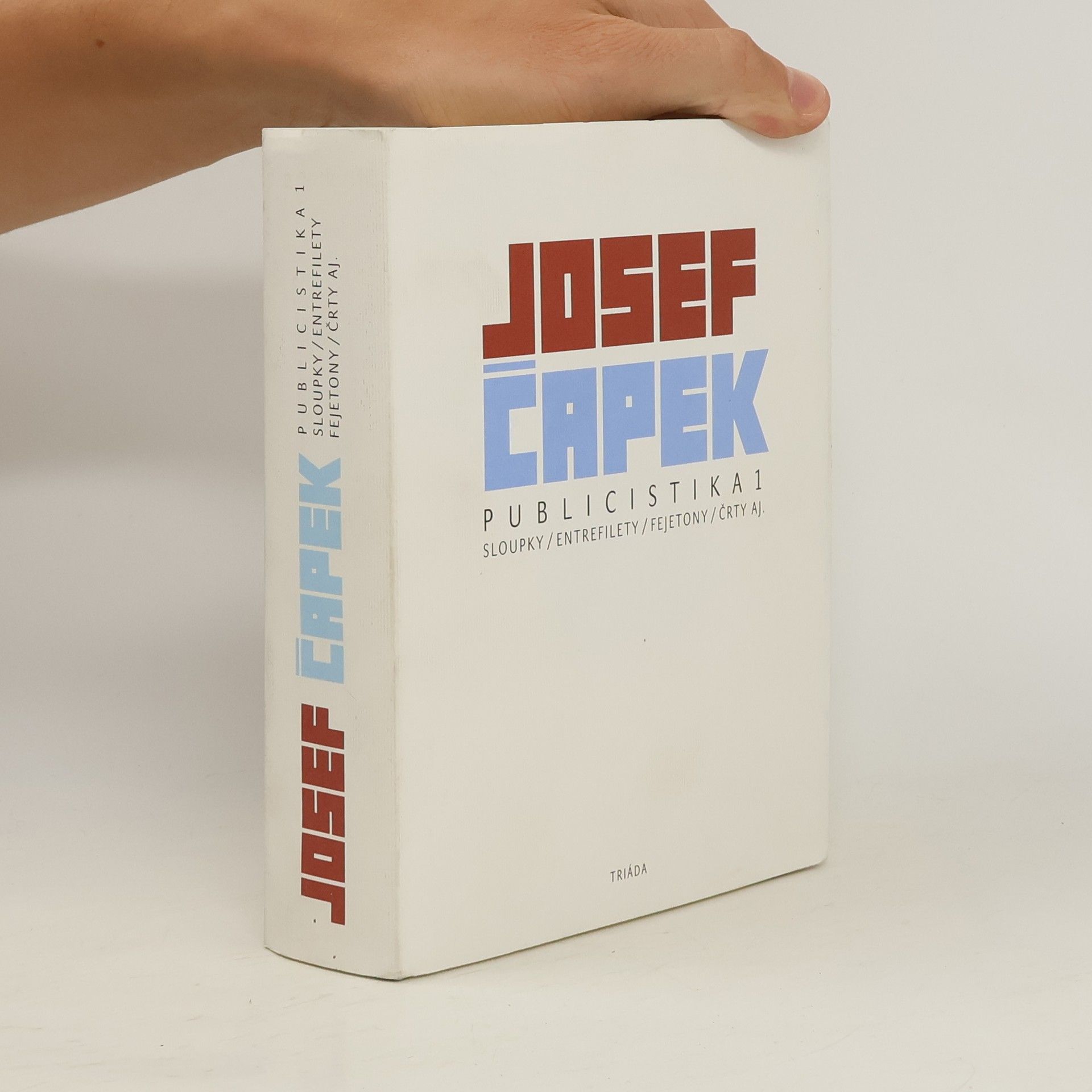 Josef Čapek Publicistika 1