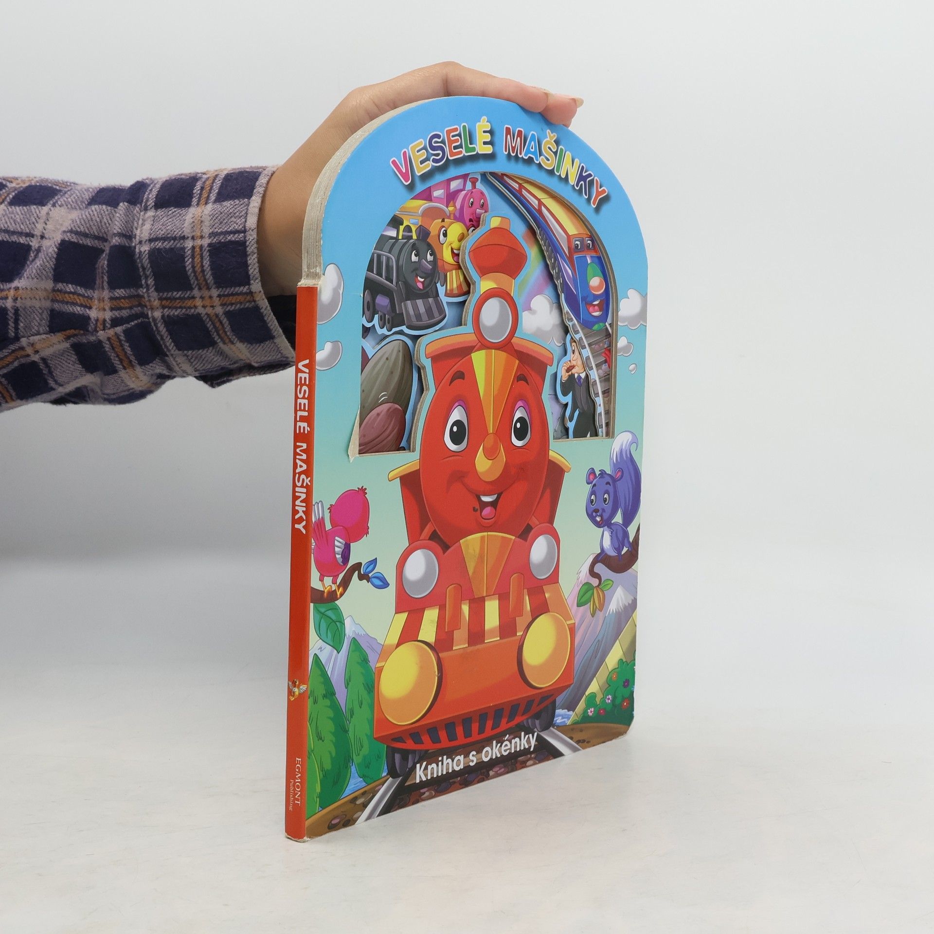 Collectif d'auteurs Veselé mašinky - Kniha s okénky
