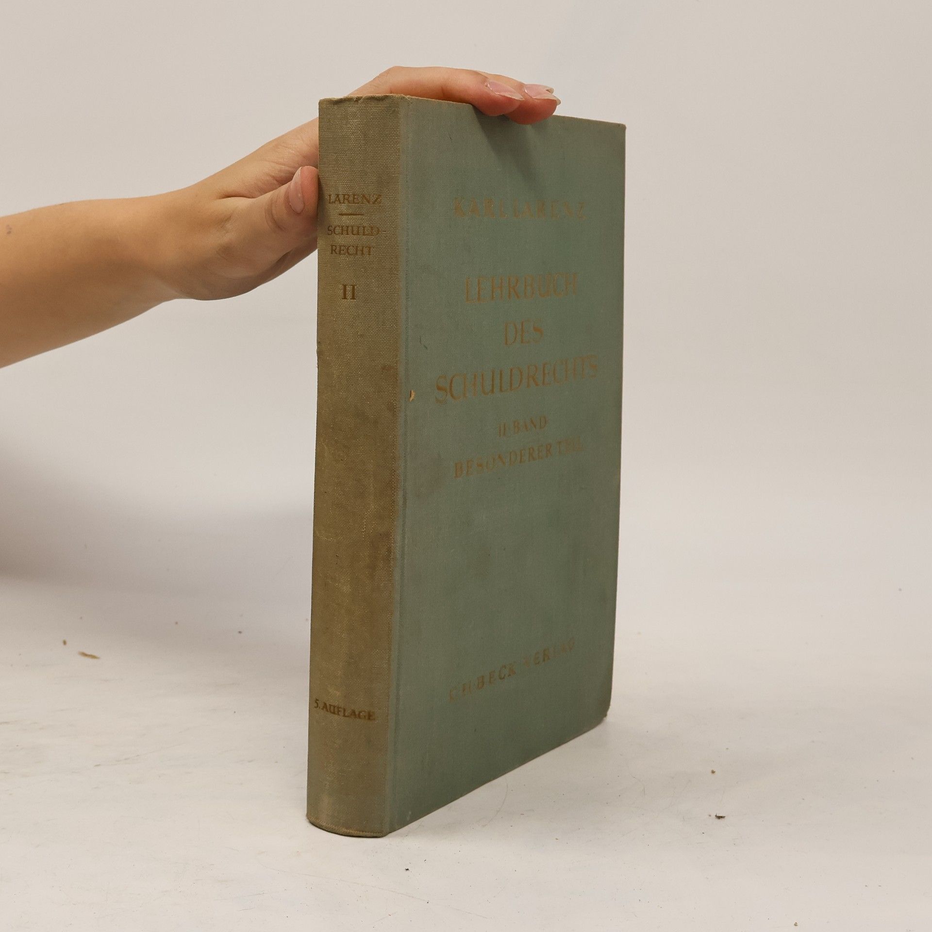 Karl Larenz Lehrbuch des Schuldrechts II.