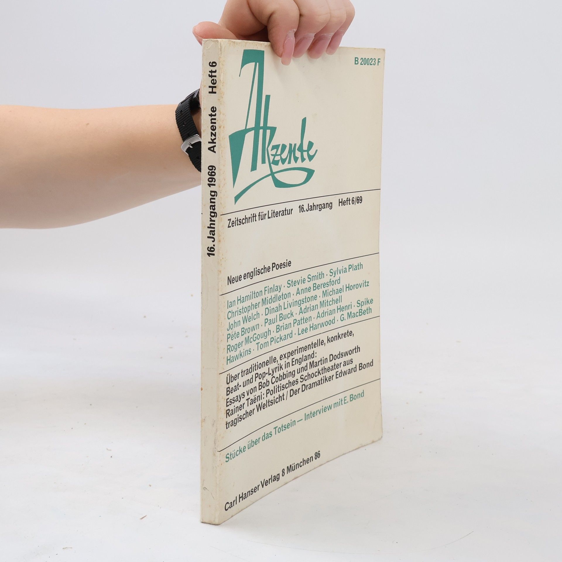 Collectif d'auteurs Akzente: Zeitschrift für Literatur 6/69