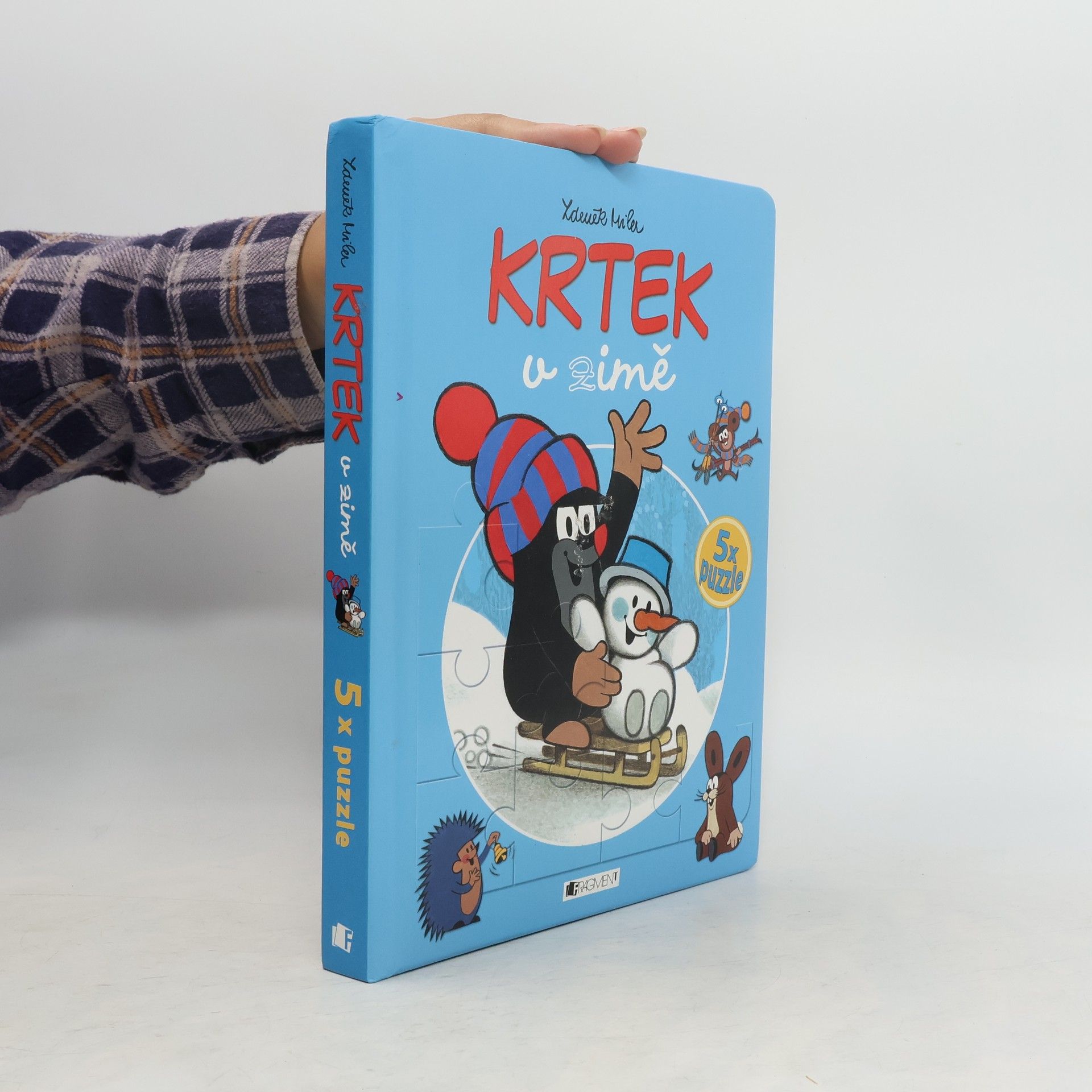 Zdeněk Miler Krtek v zimě (puzzle uvnitř)