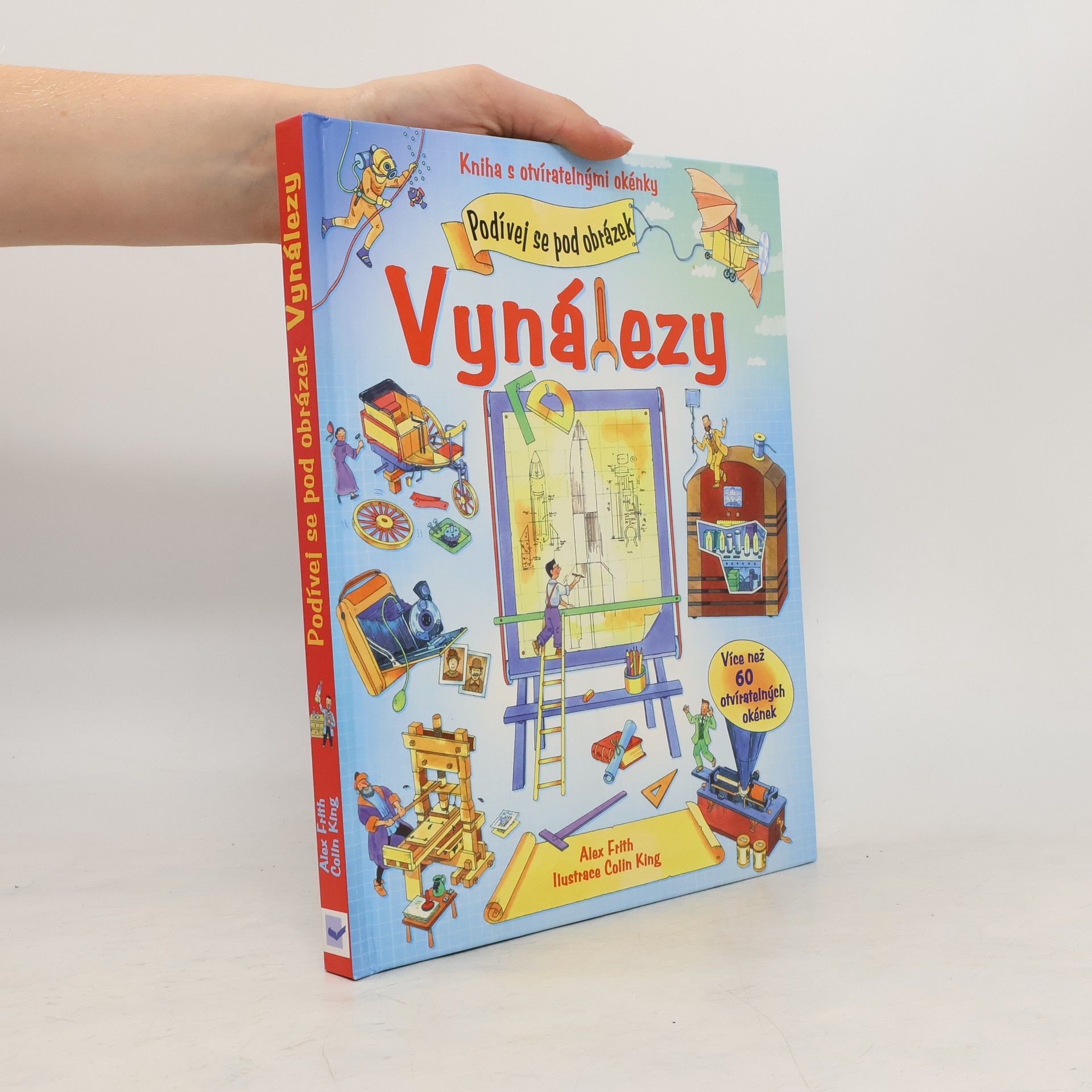 Alex Frith Vynálezy: Kniha s otvíratelnými okénky