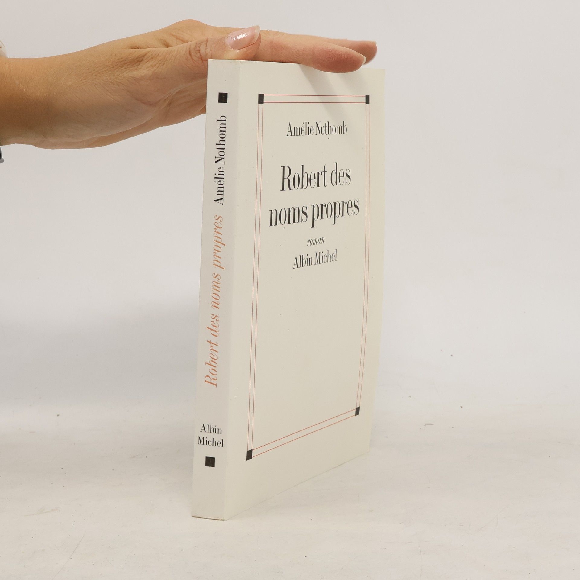 Amélie Nothomb Robert des noms propres