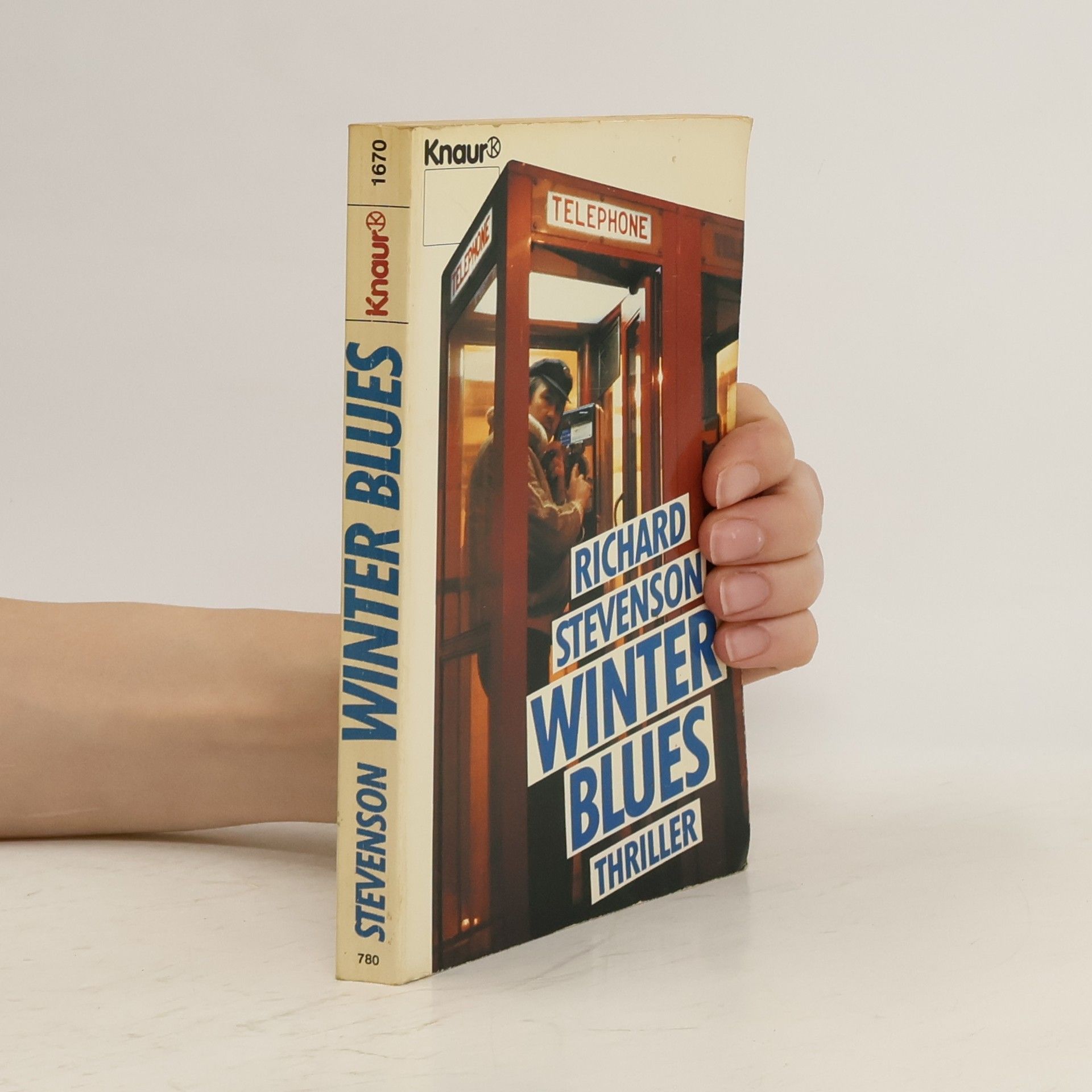 Richard Stevenson Winter-Blues. Thriller