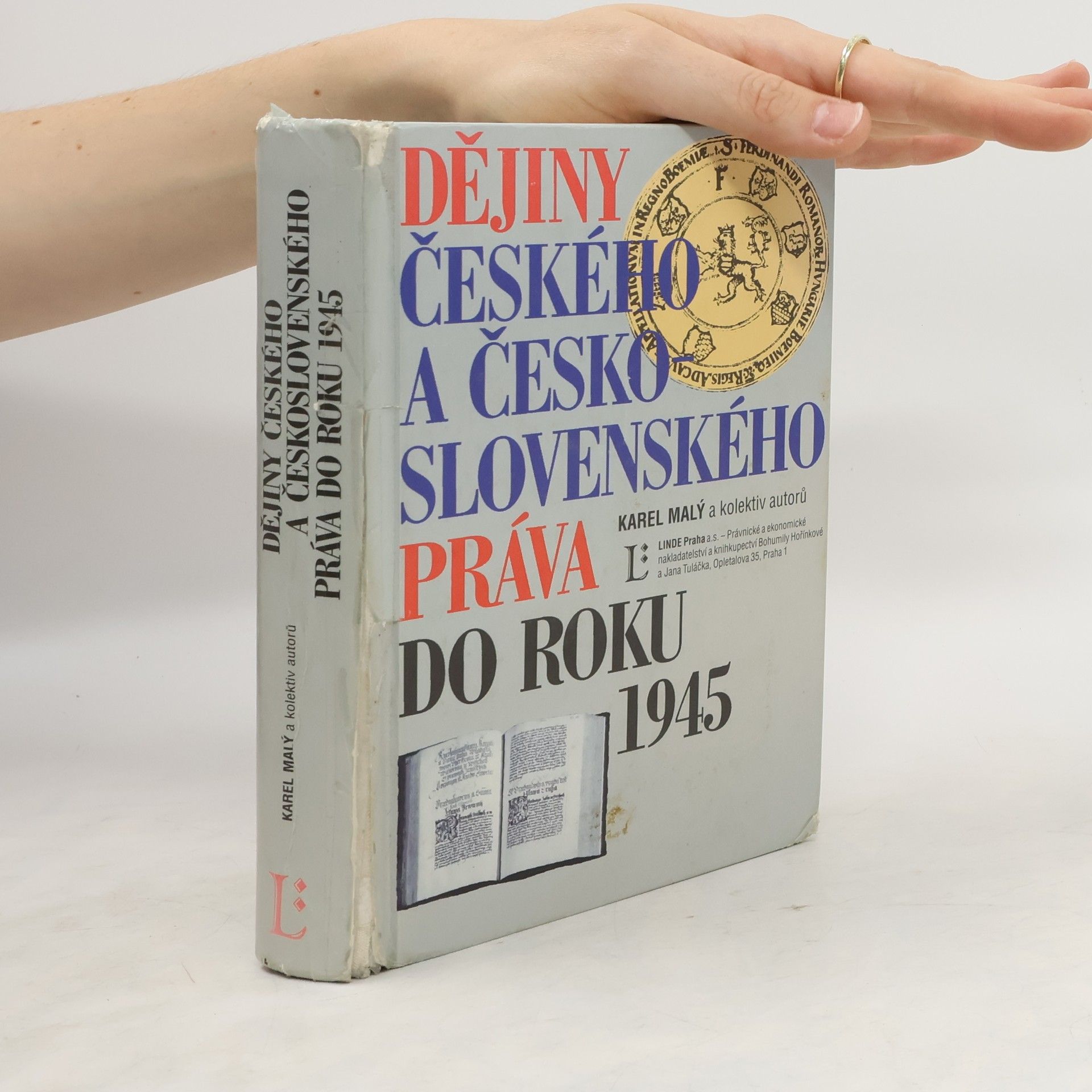 Karel Malý Dějiny českého a slovenského práva do roku 1945