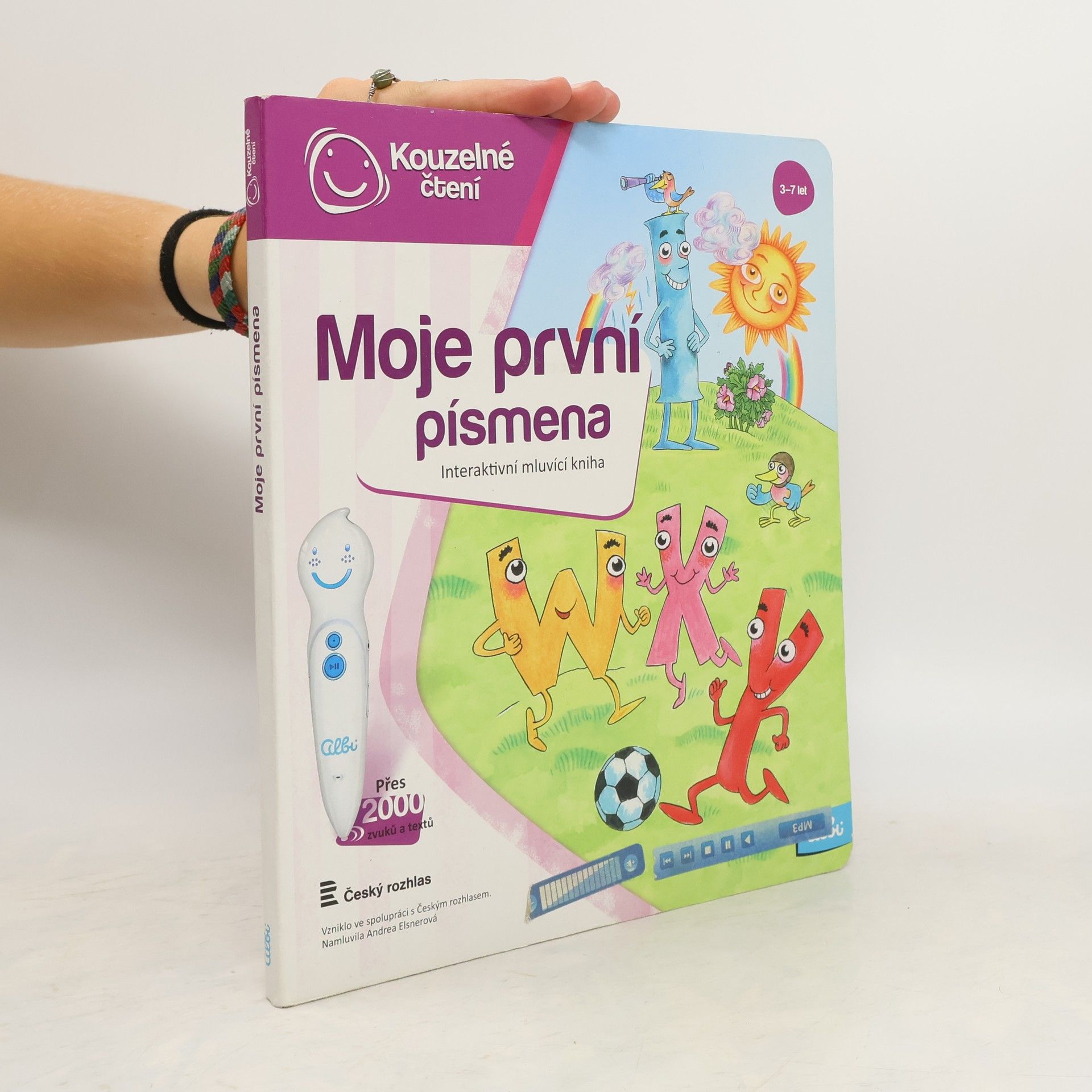 Jan Vodňanský Moje první písmena. Interaktivní mluvící kniha