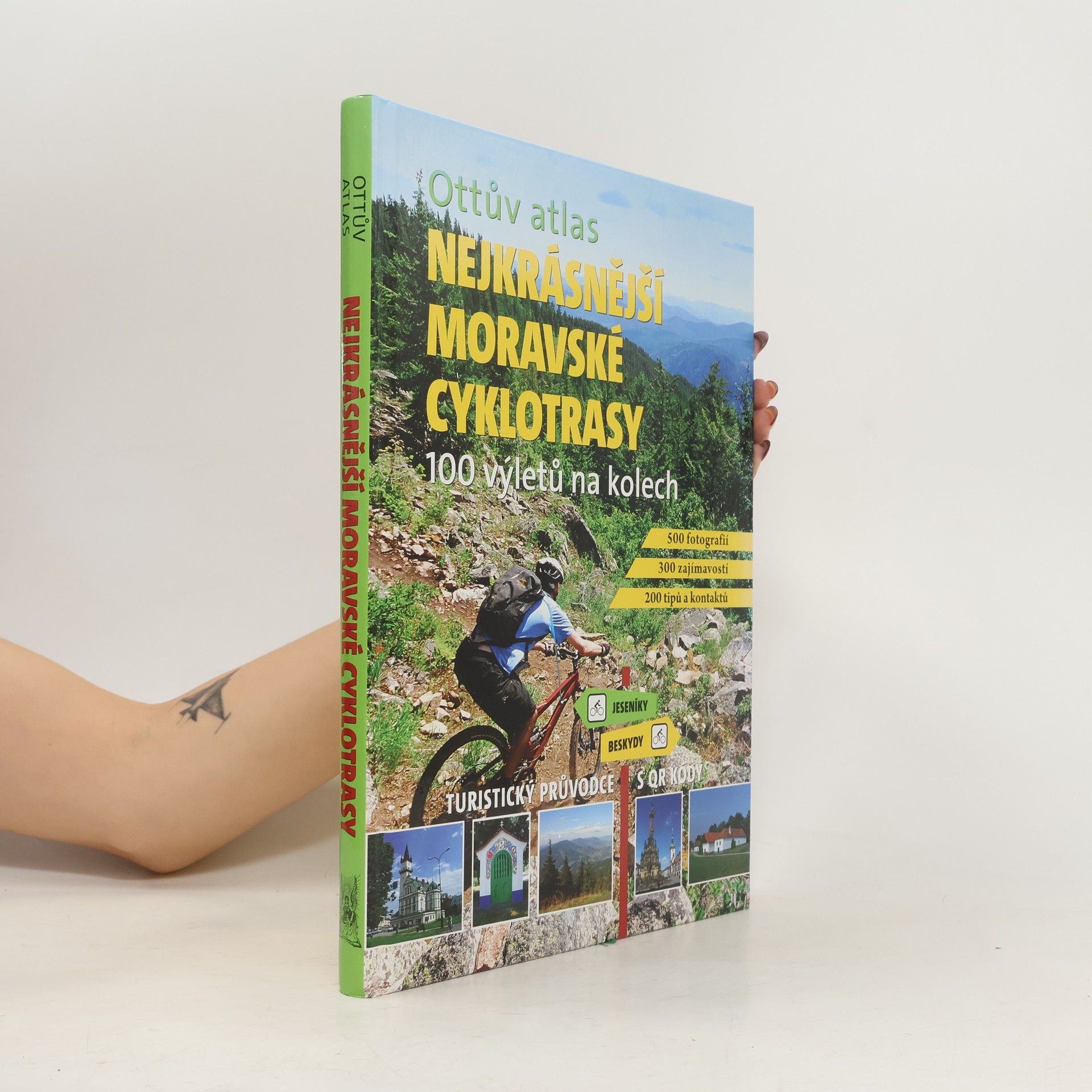 Ivo Paulík Ottův atlas Nejkrásnější moravské cyklotrasy: 100 výletů na kolech