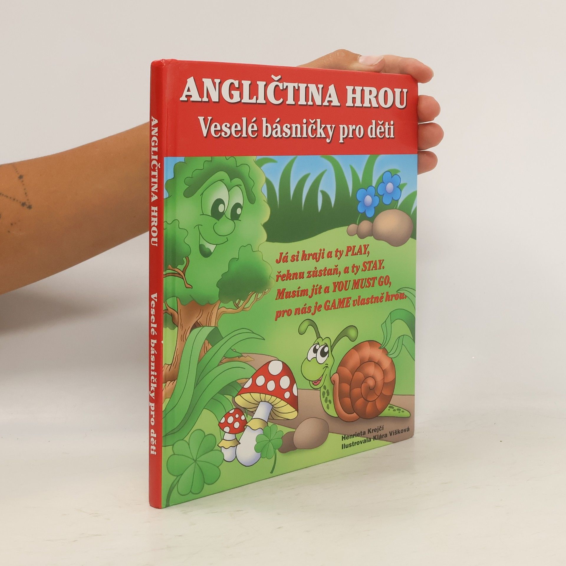 Henrieta Krejčí Angličtina hrou: Veselé básničky pro děti