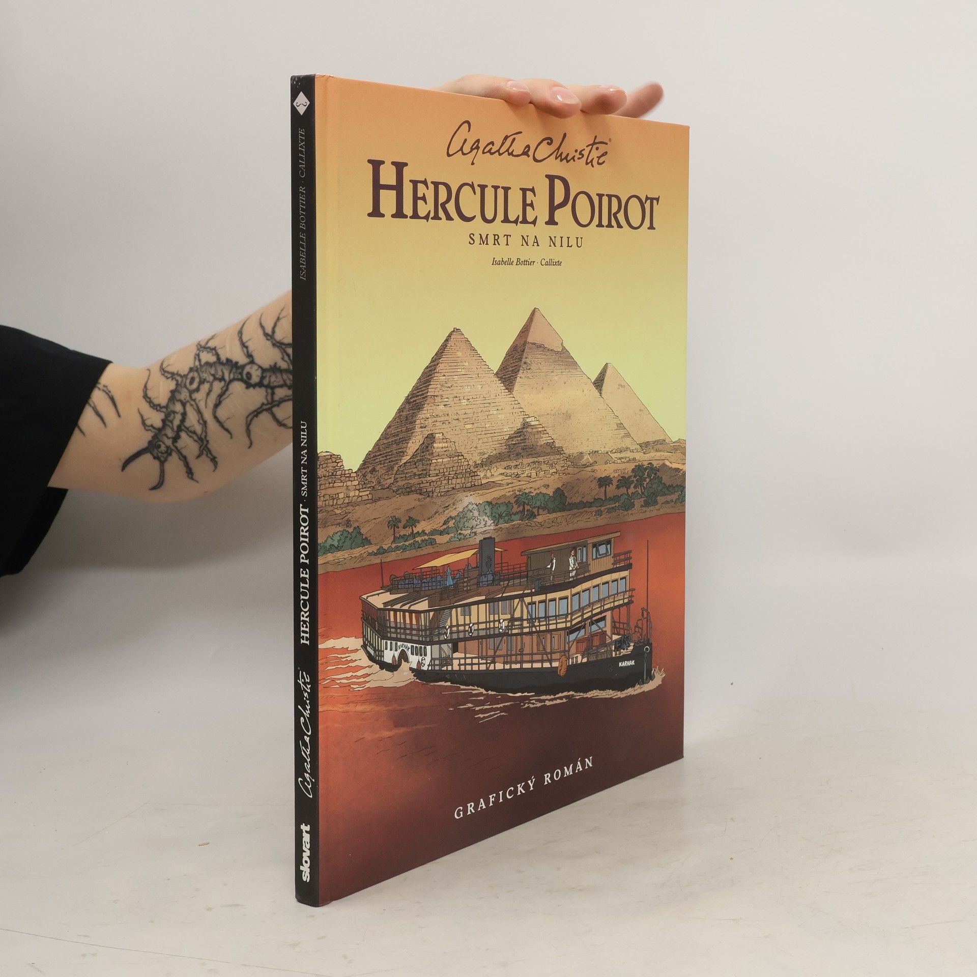 Isabelle Bottier Hercule Poirot. Smrt na Nilu