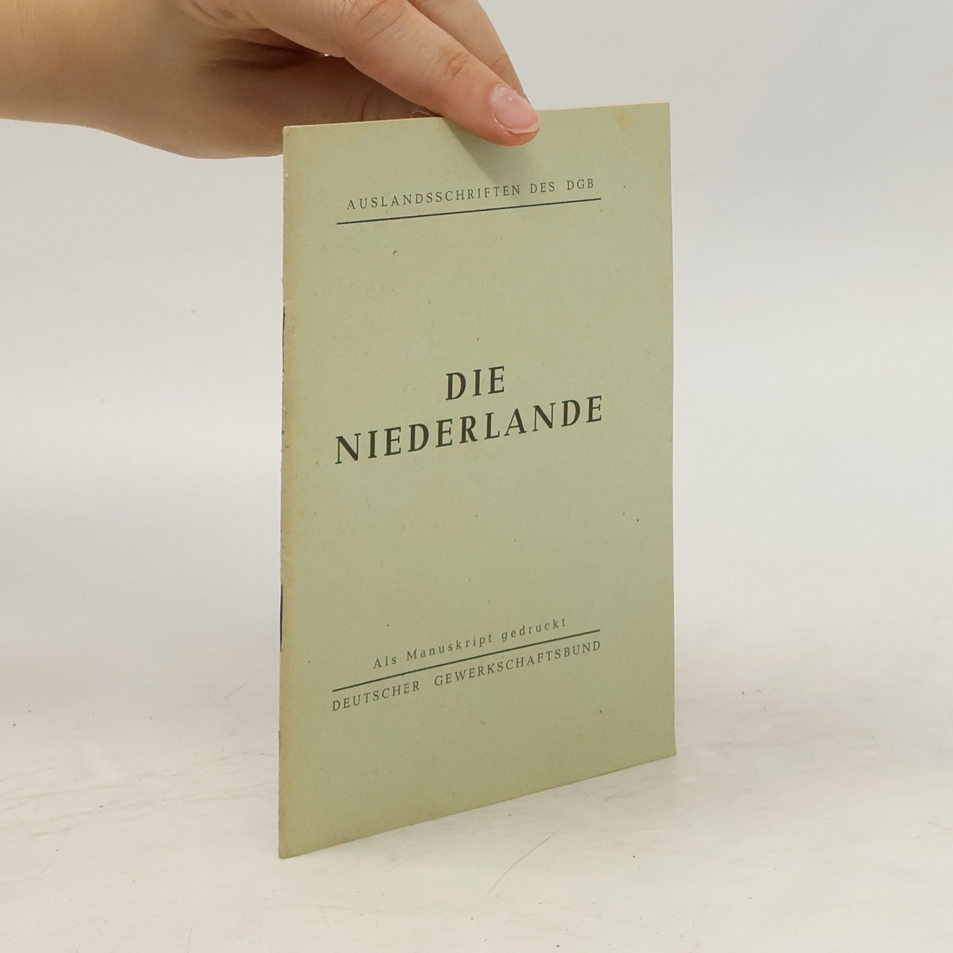 Collectif d'auteurs Die Niederlande