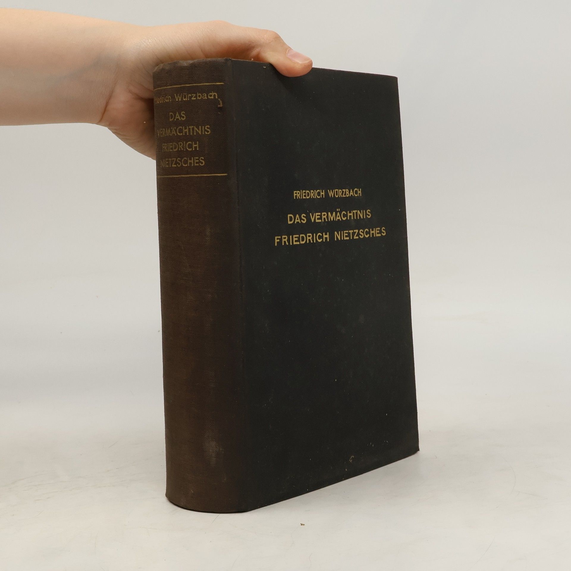 Friedrich Würzbach Das Vermächtnis Friedrich Nietzsches