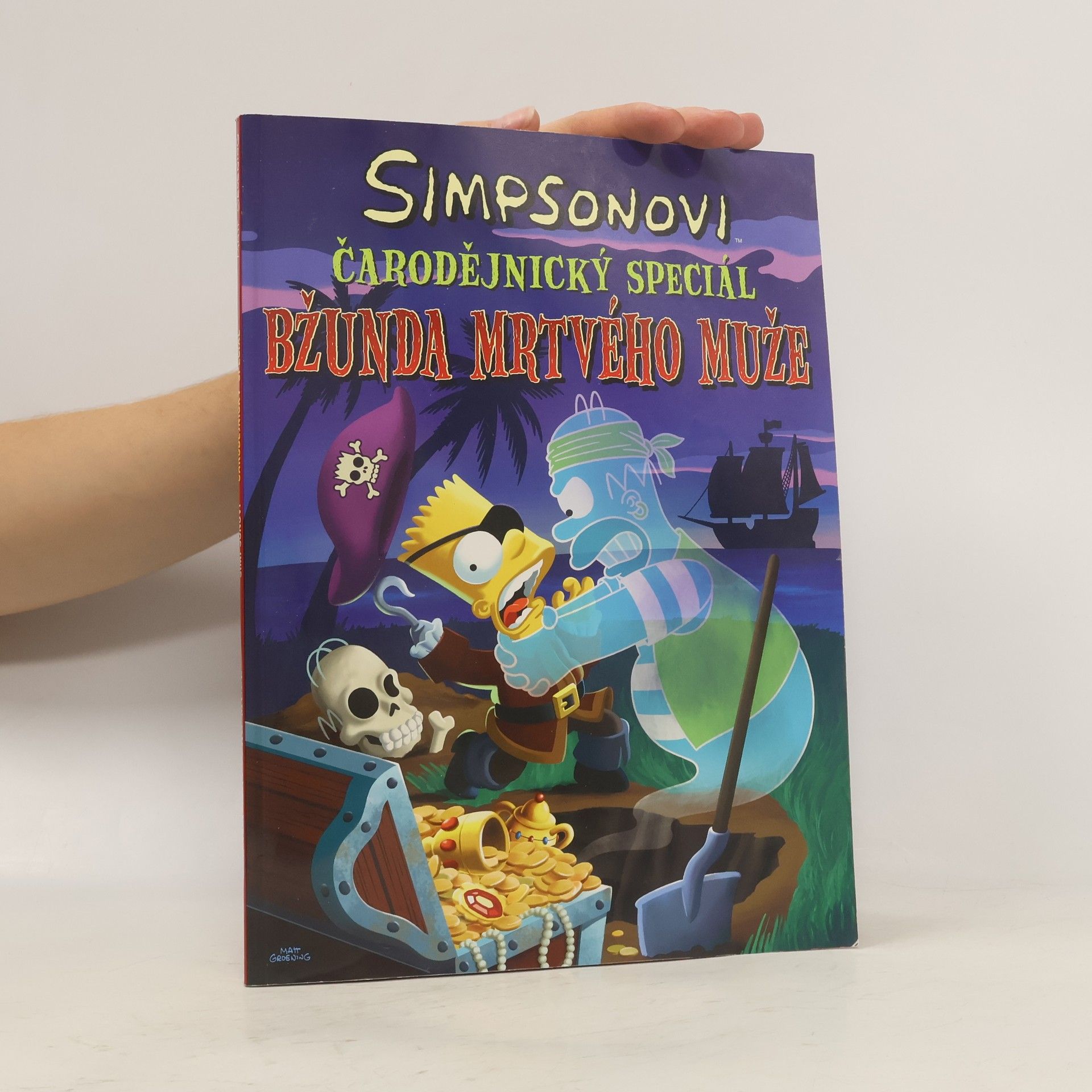 Matt Groening Simpsonovi. Čarodějnický speciál. Bžunda mrtvého muže