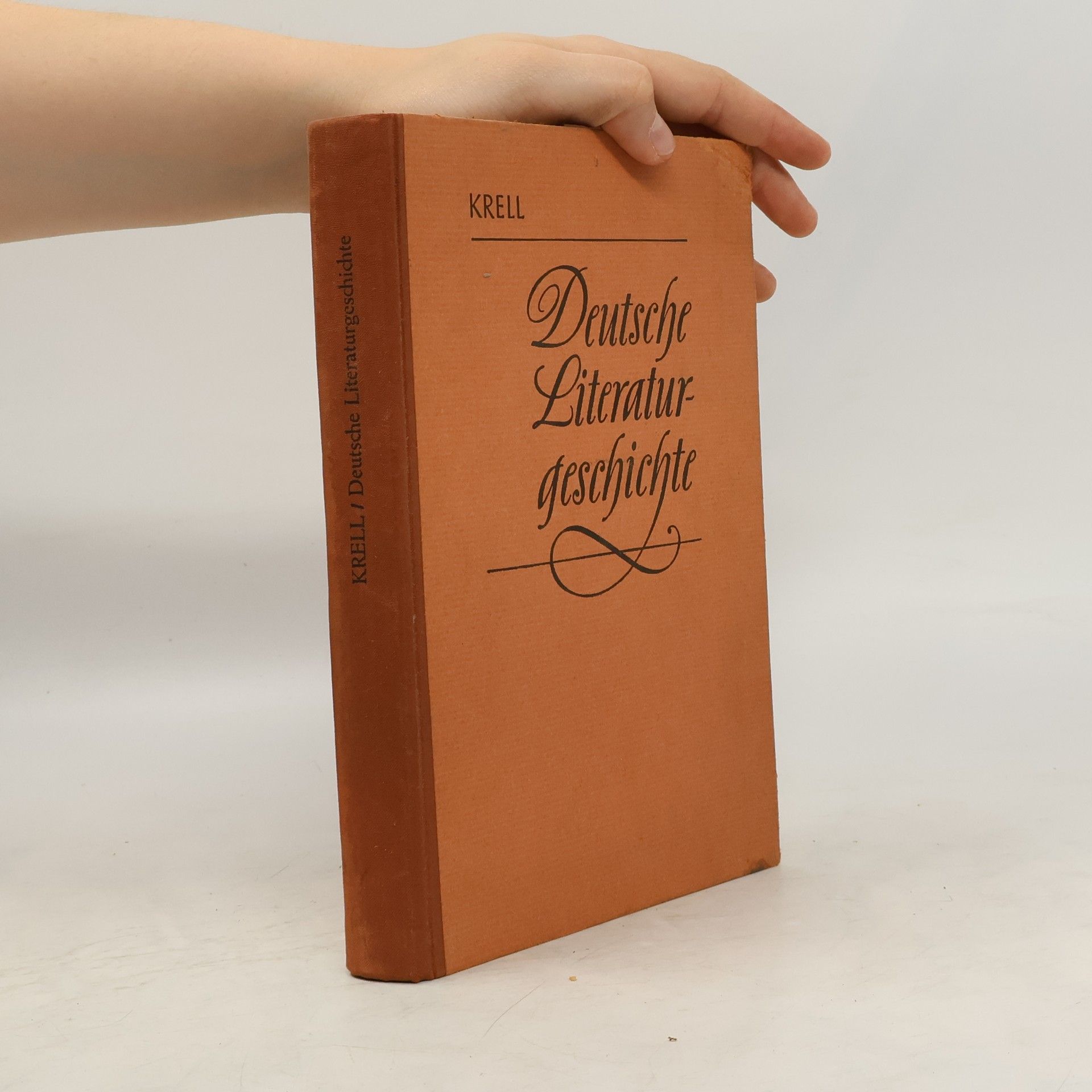 Leo Krell Deutsche Literaturgeschichte