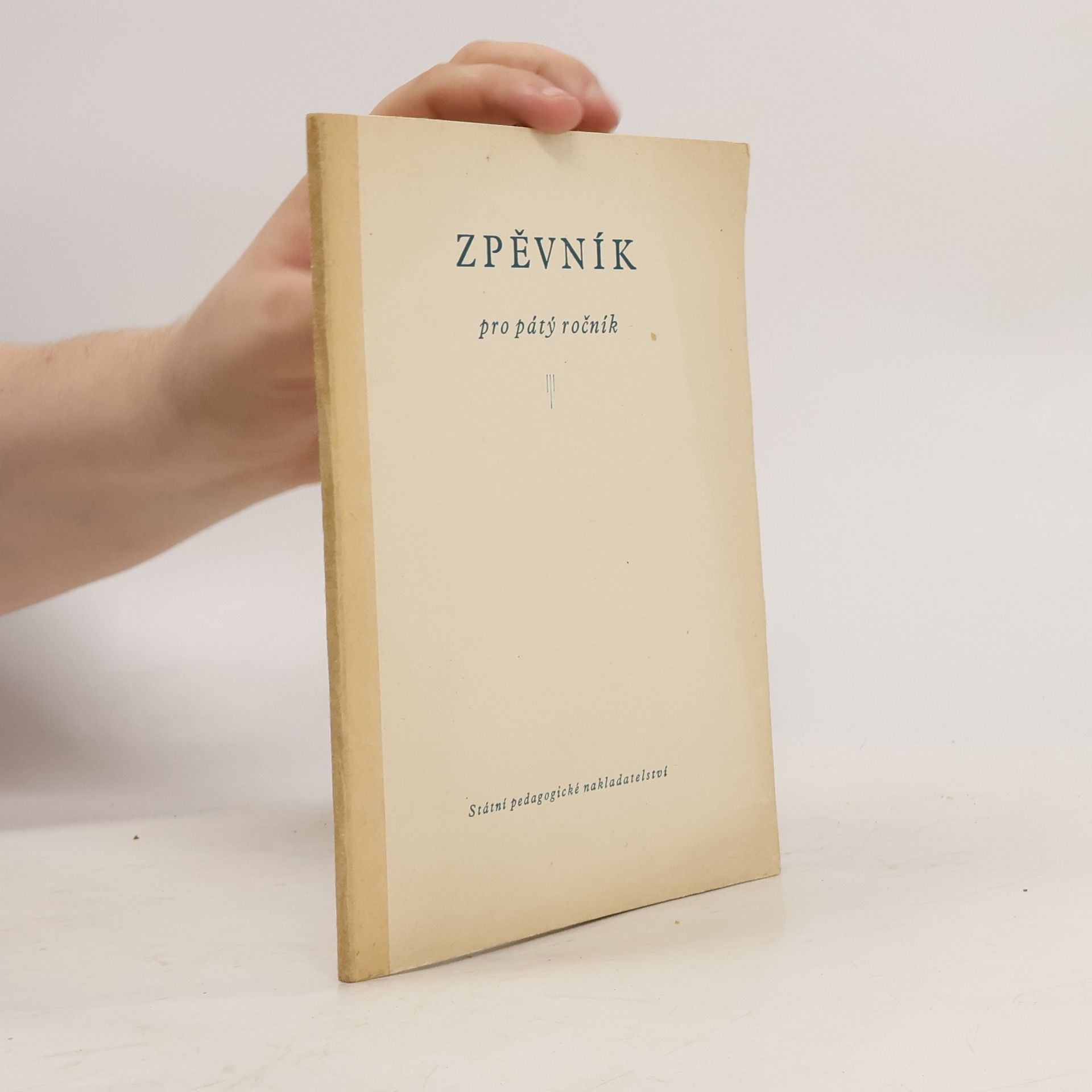 Miroslav Krčma Zpěvník pro pátý ročník