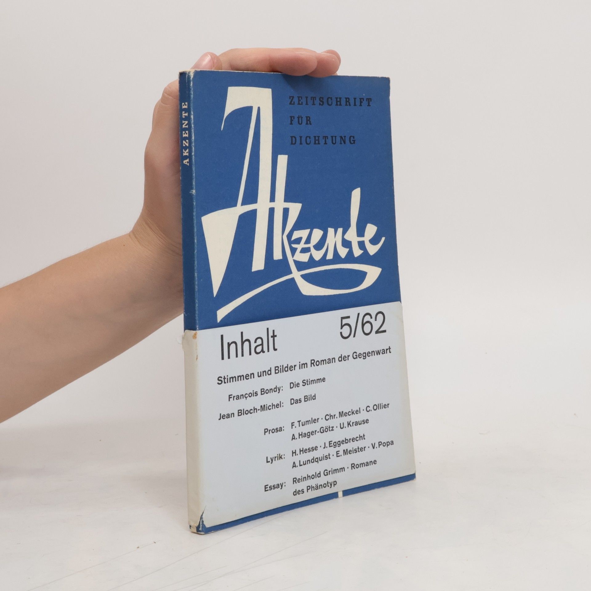 Auteurscollectief Akzente 5/62