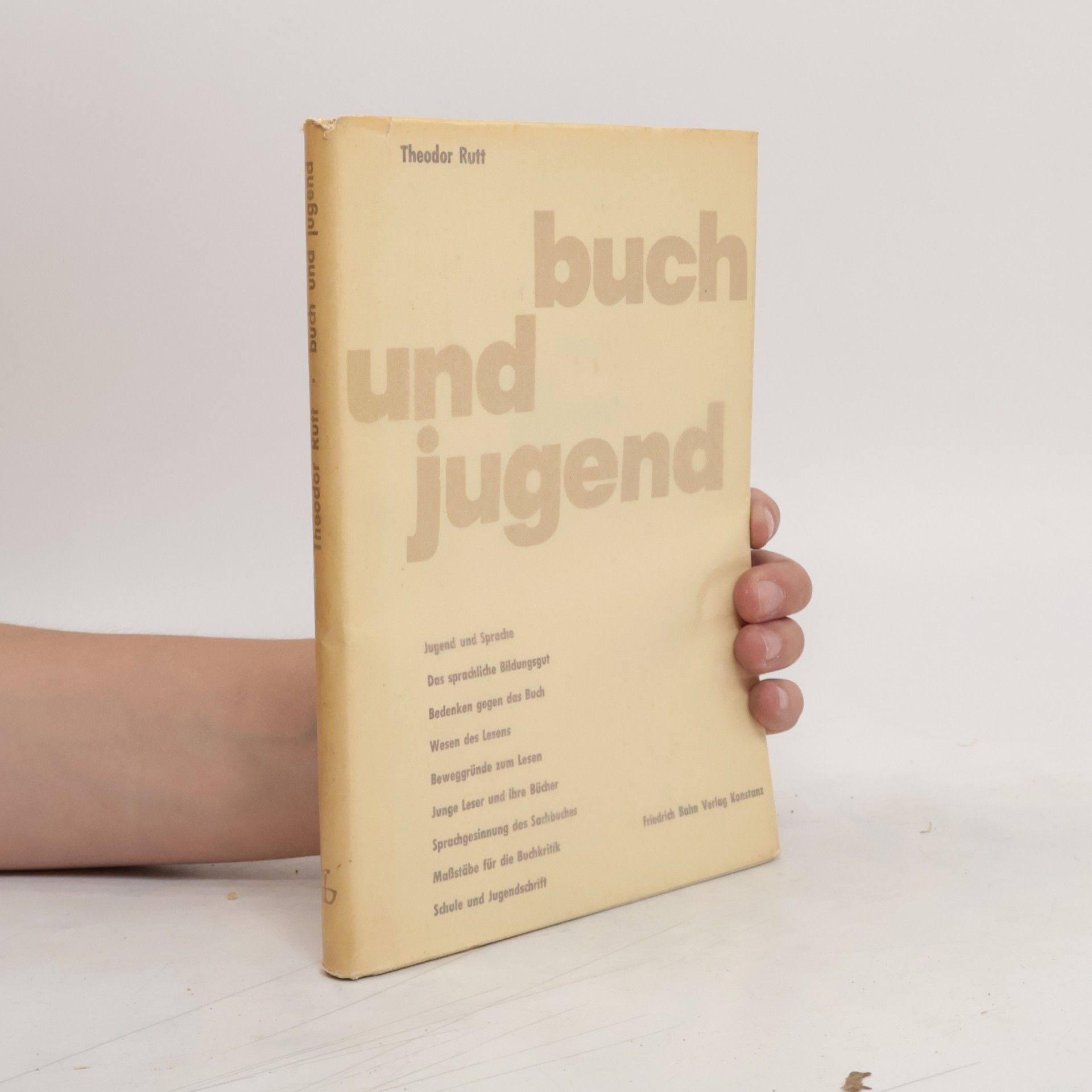 Theodor Rutt Buch und Jugend