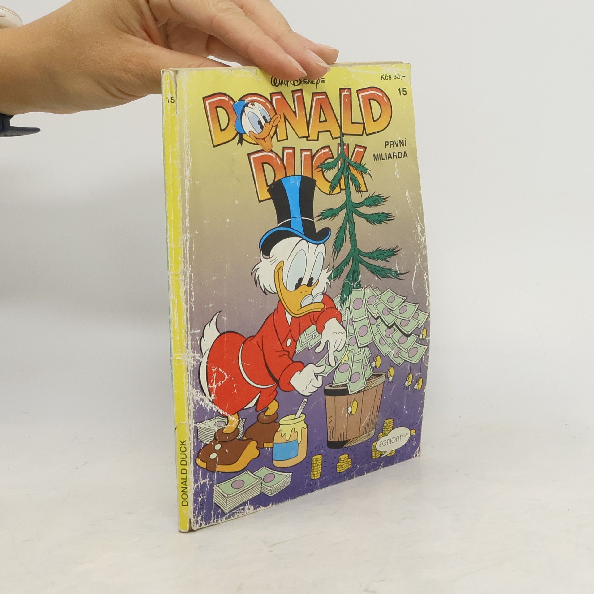 Walt Disney Donald Duck. [Čís.] 15, První miliarda