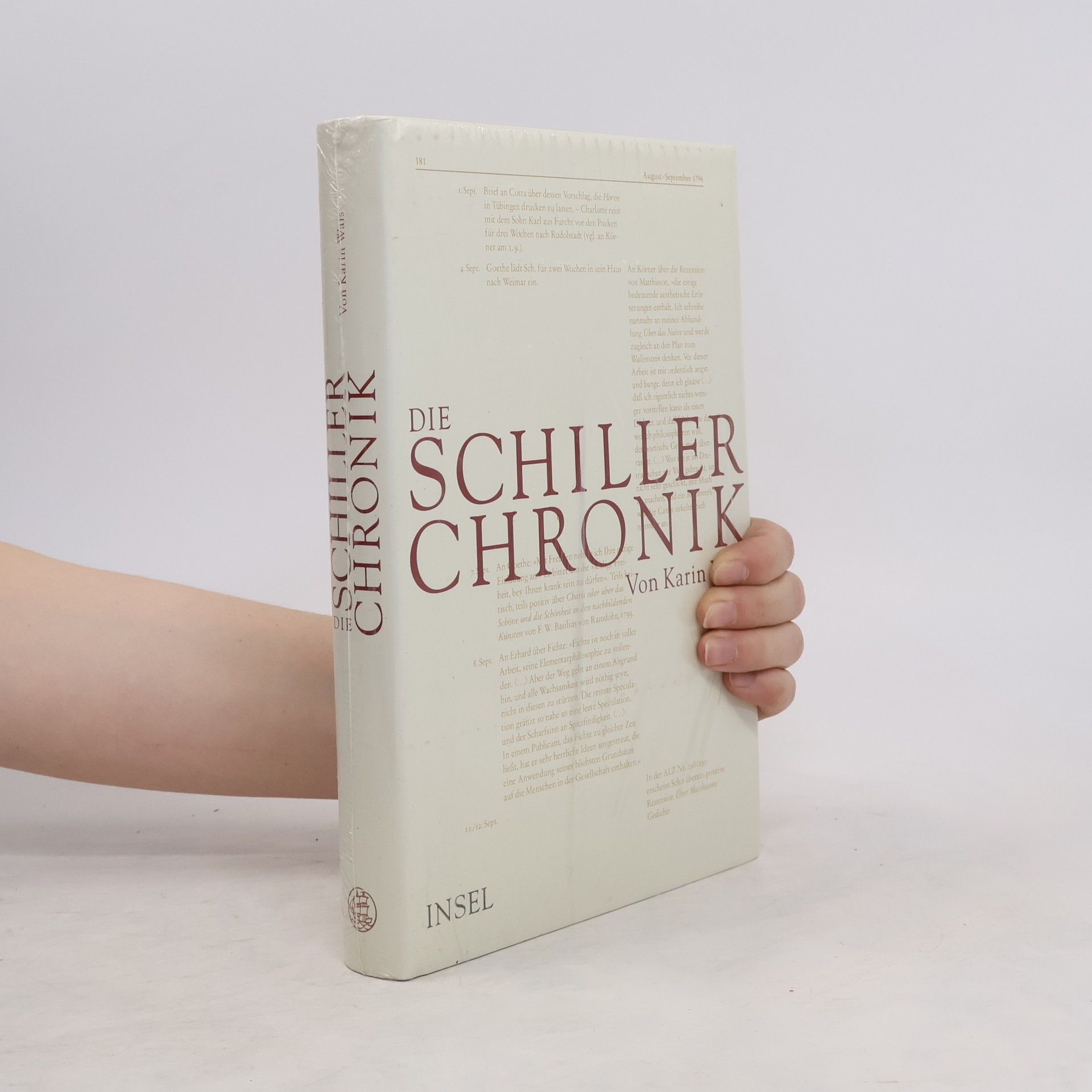 Karin Wais Die Schiller-Chronik