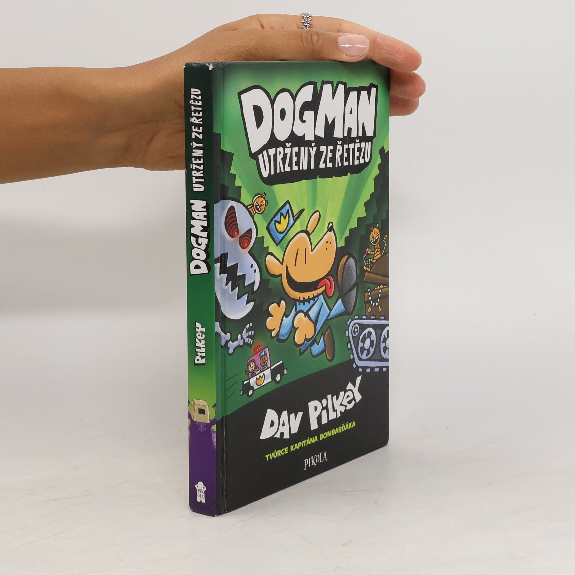 Dav Pilkey Dogman utržený ze řetězu