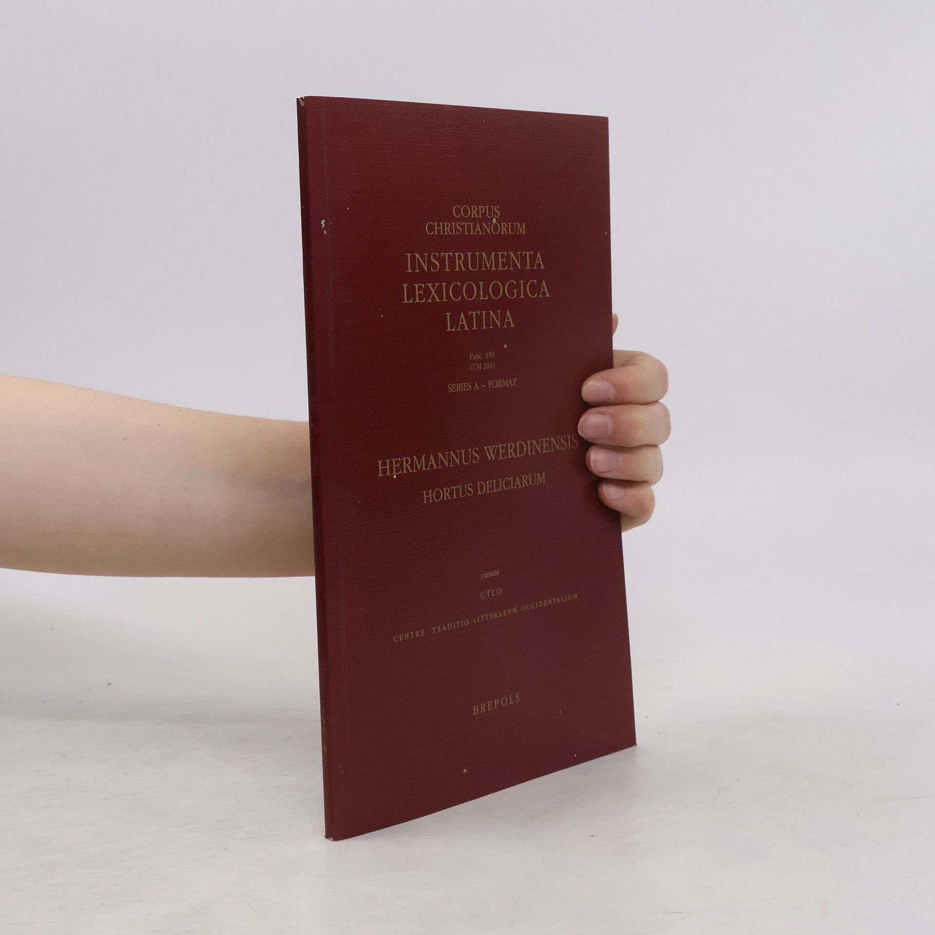 Collectif d'auteurs Instrumenta lexicologica latina