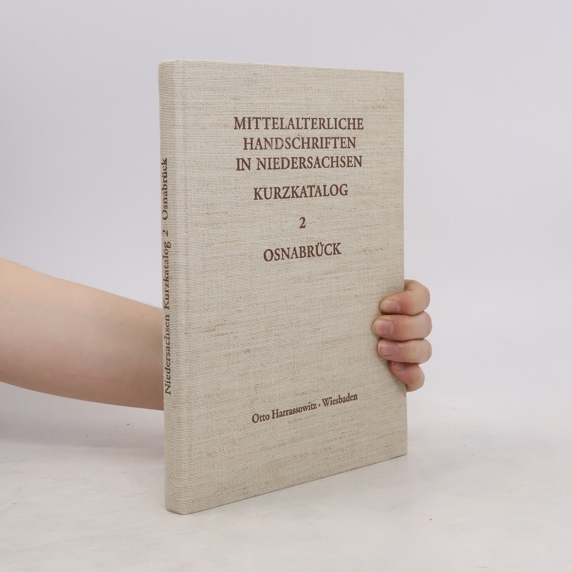 Udo Kühne Handschriften in Osnabrück