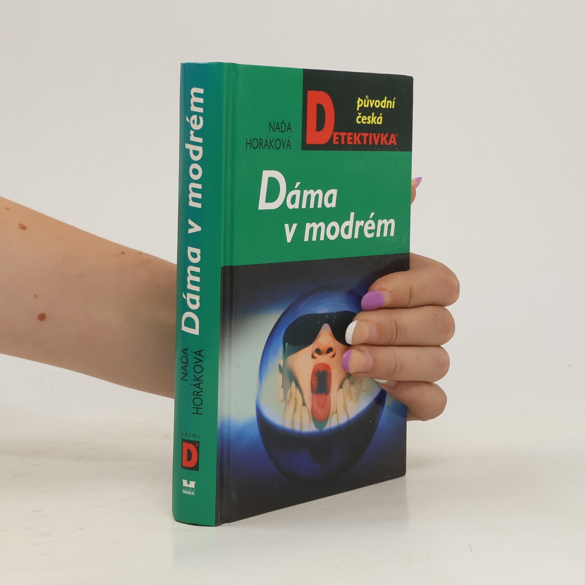Naďa Horáková Dáma v modrém