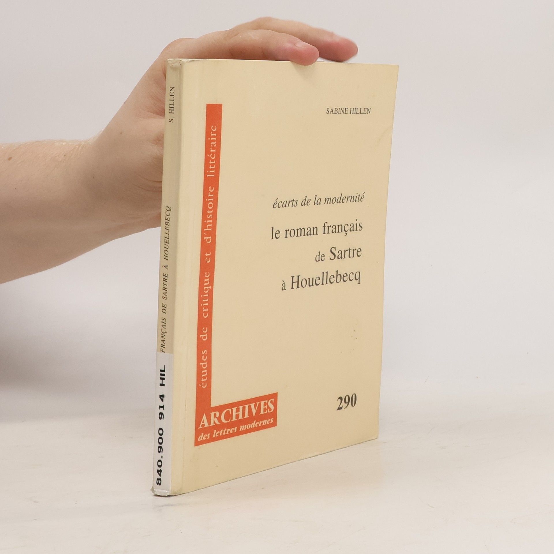 Sabine Hillen Écarts de la modernité