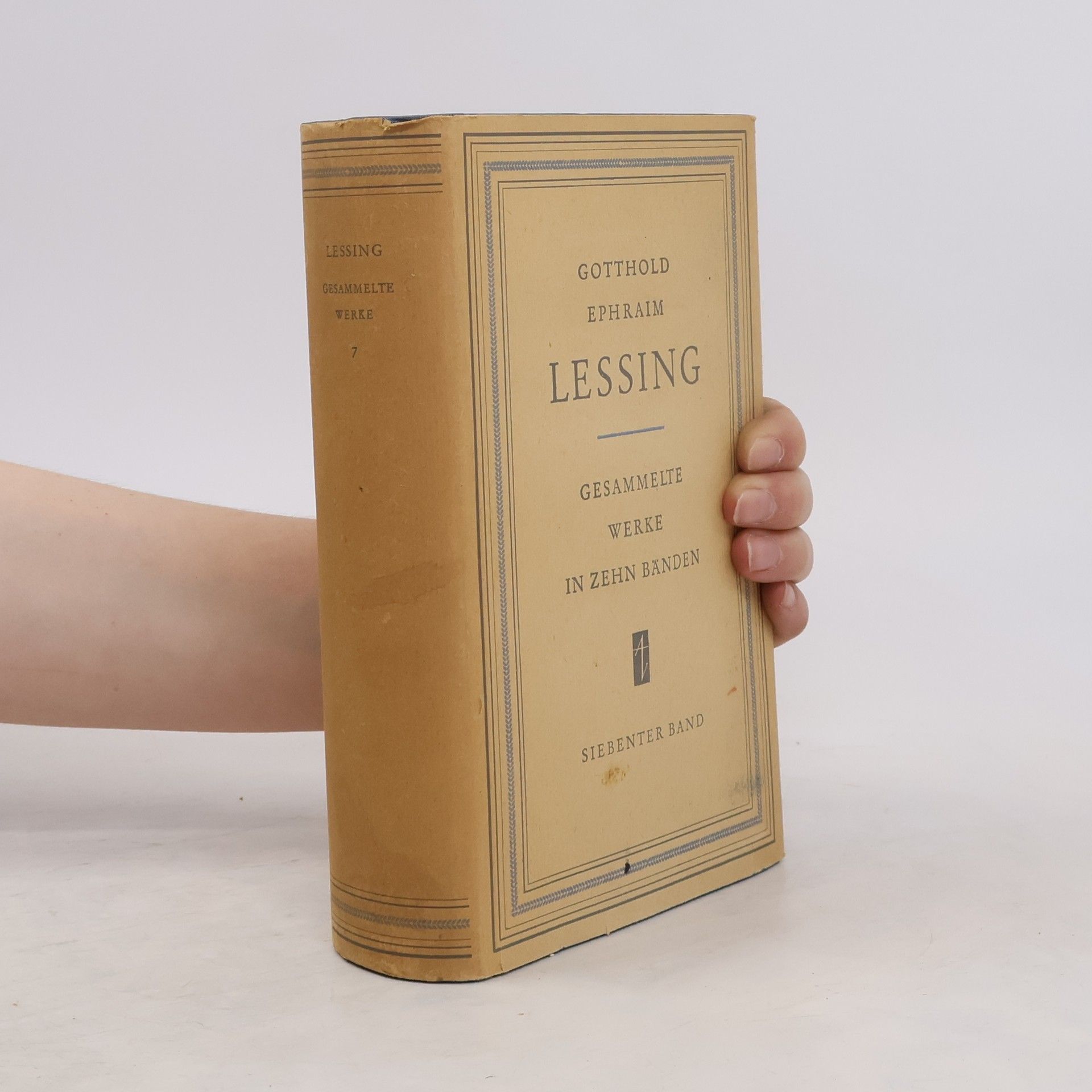Gotthold Ephraim Lessing Lessing. Gesammelte Werke 7