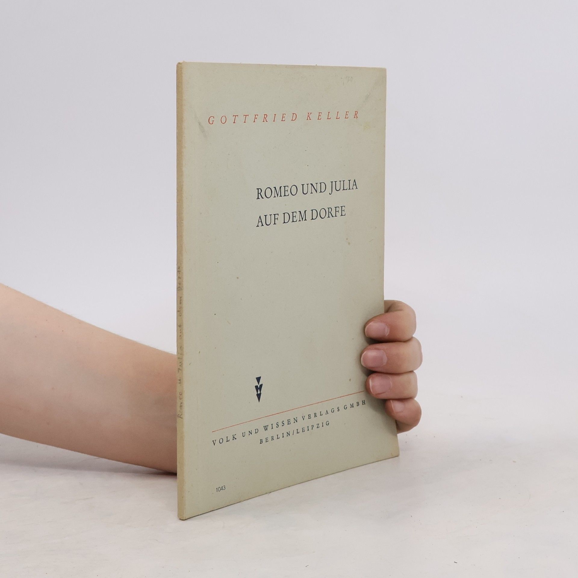 Gottfried Keller Romeo und Julia auf dem Dorfe