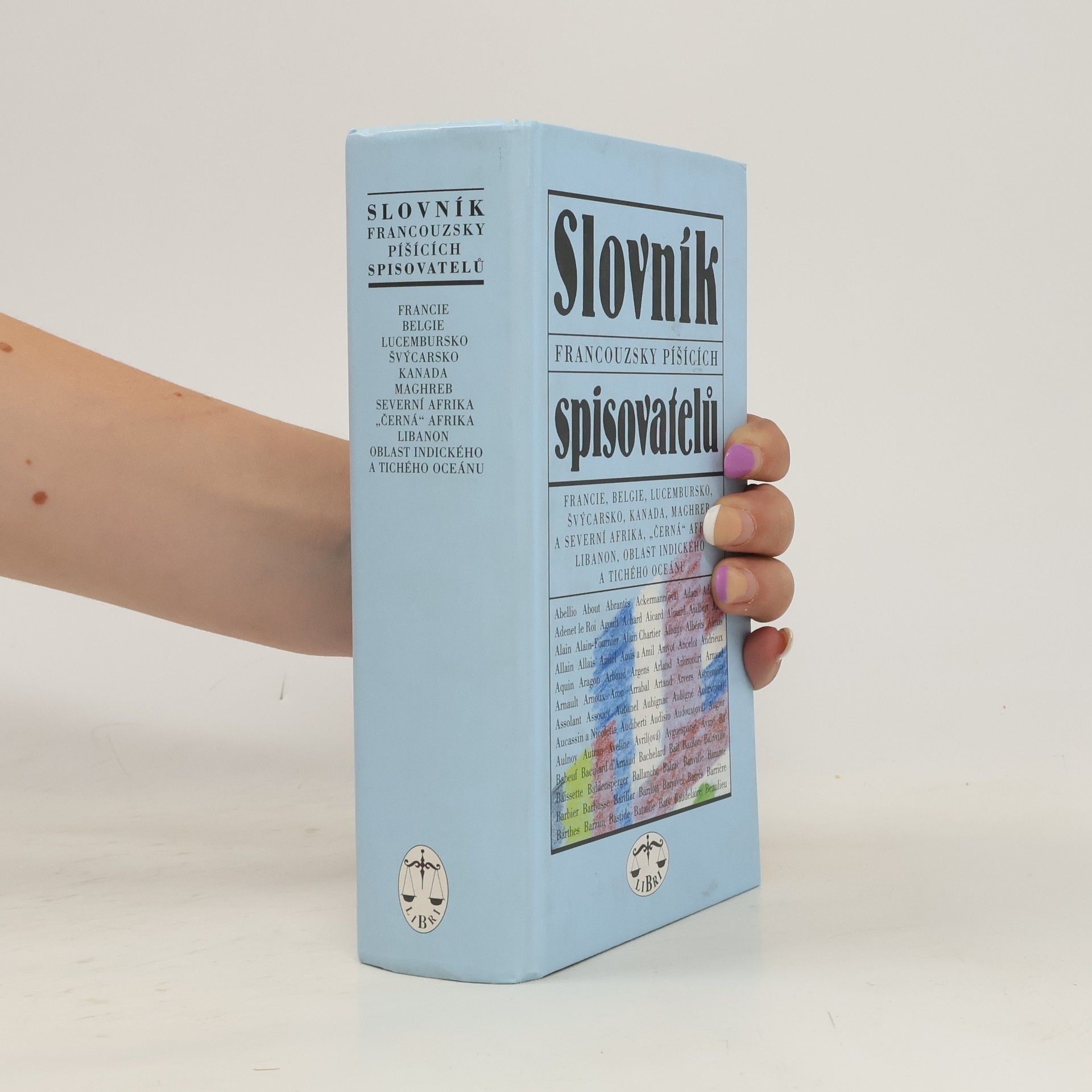 Jaroslav Fryčer Slovník francouzsky píšících spisovatelů