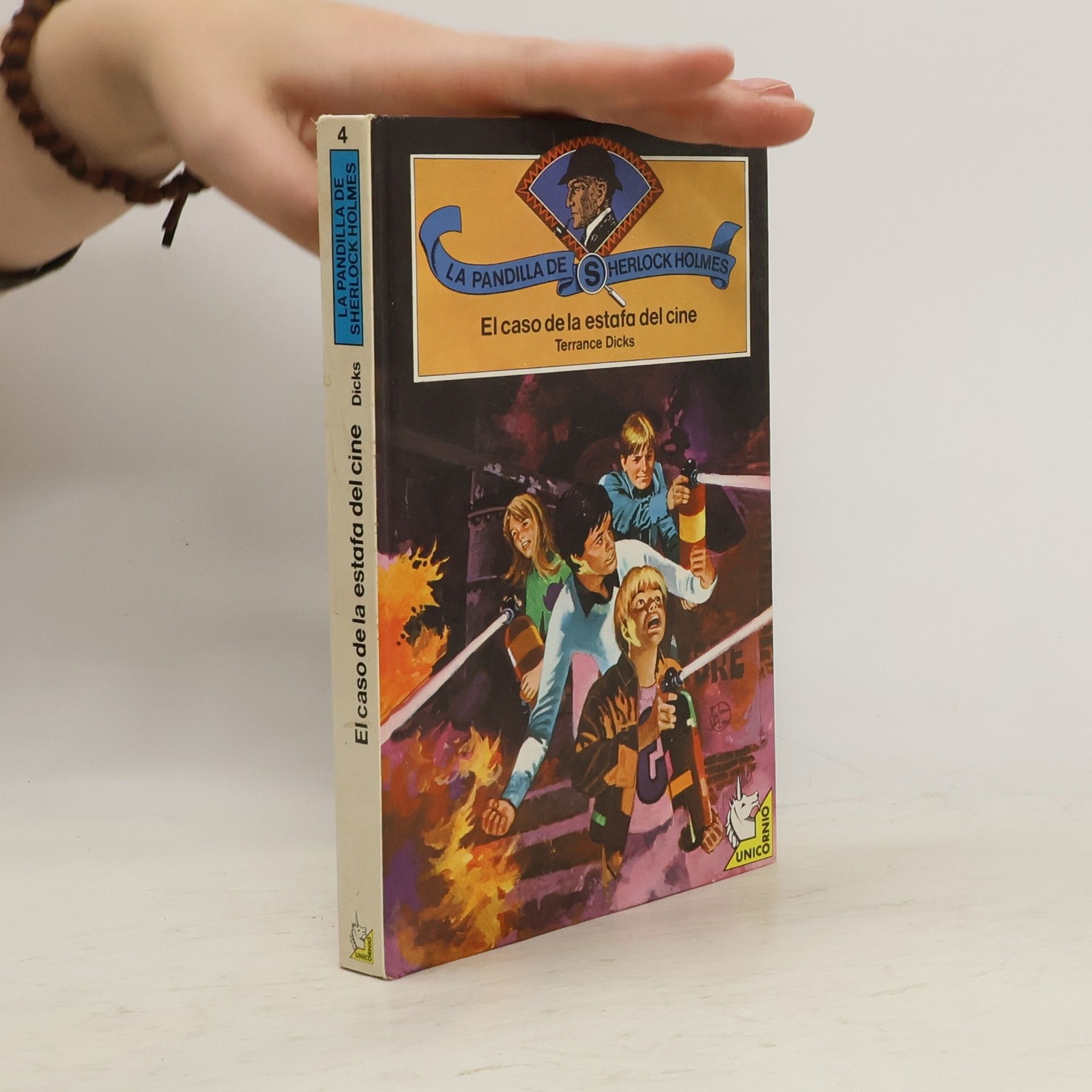 Elsa Mateo Blanco La pandilla de Sherlock Holmes - 4: El caso de la estafa del cine