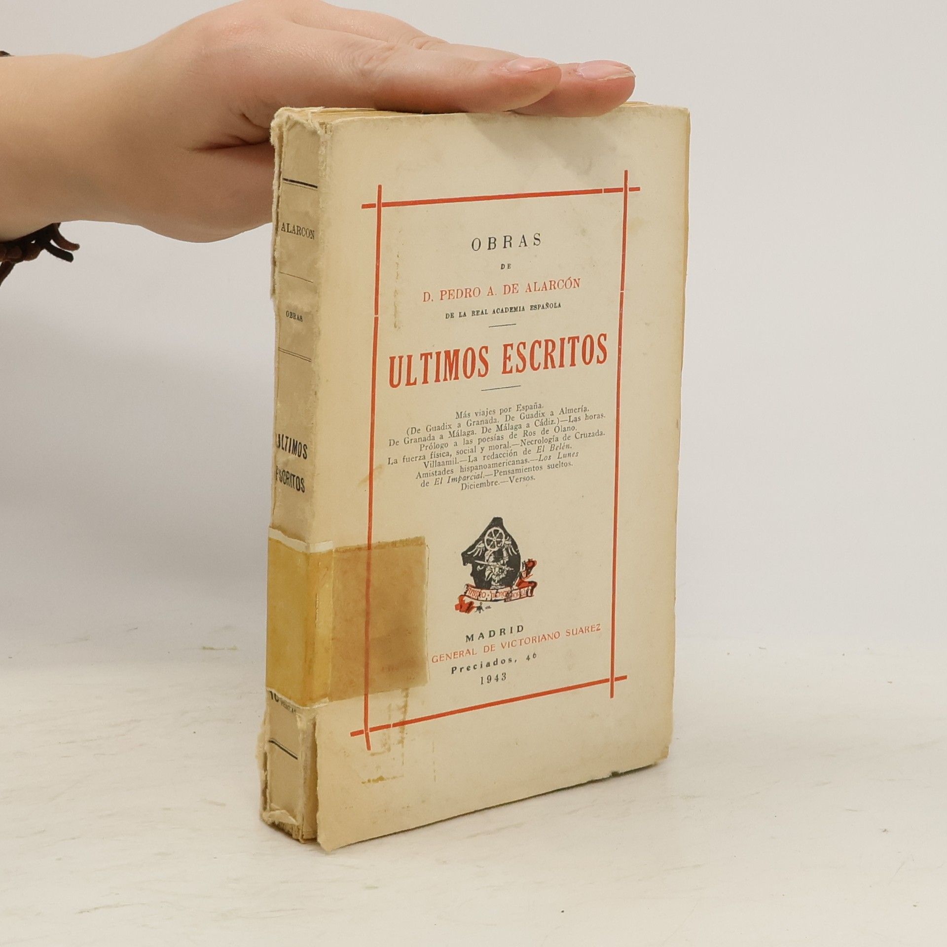 D. Pedro Antonio de Alarcon Últimos Escritos