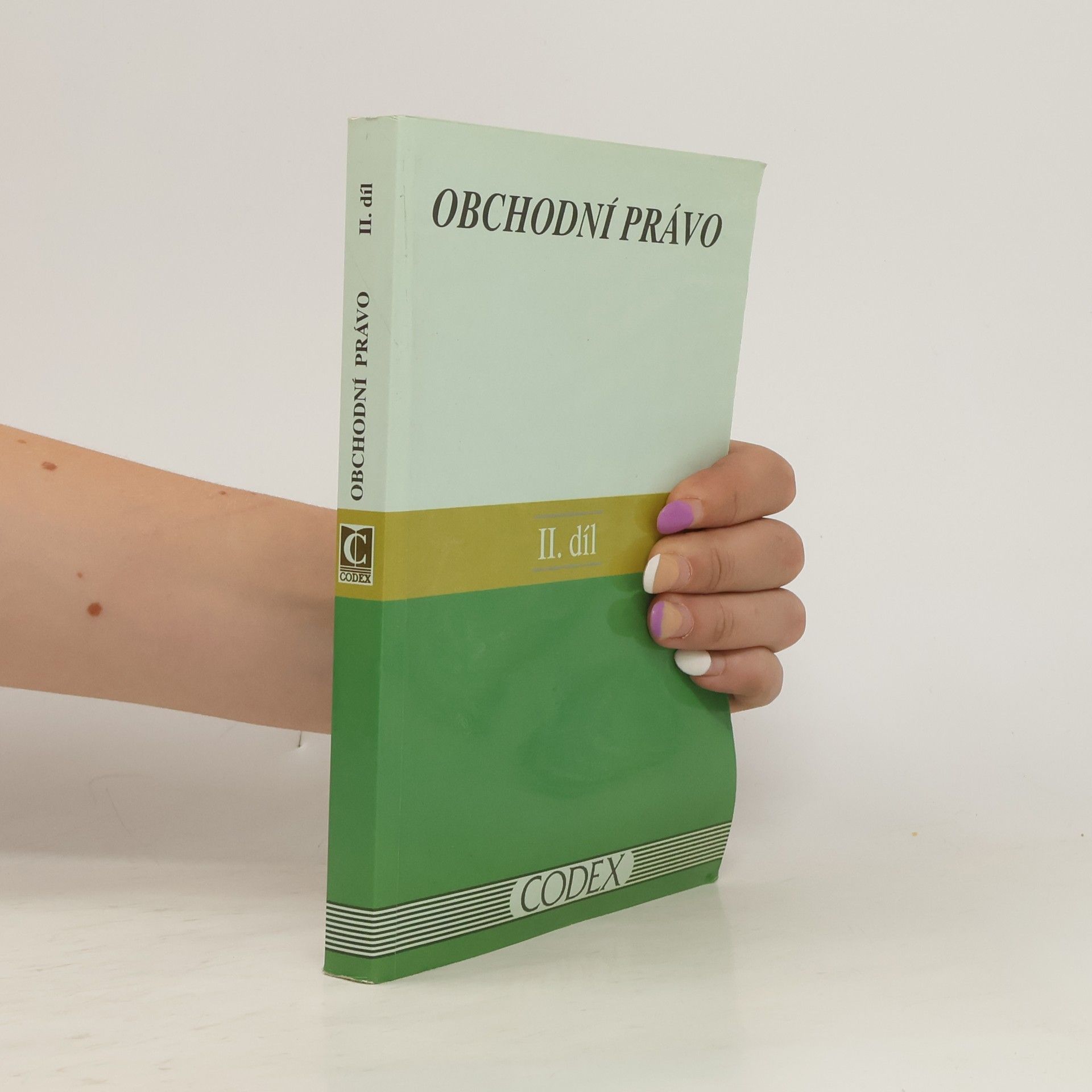 Various authors Obchodní právo. Díl 1.