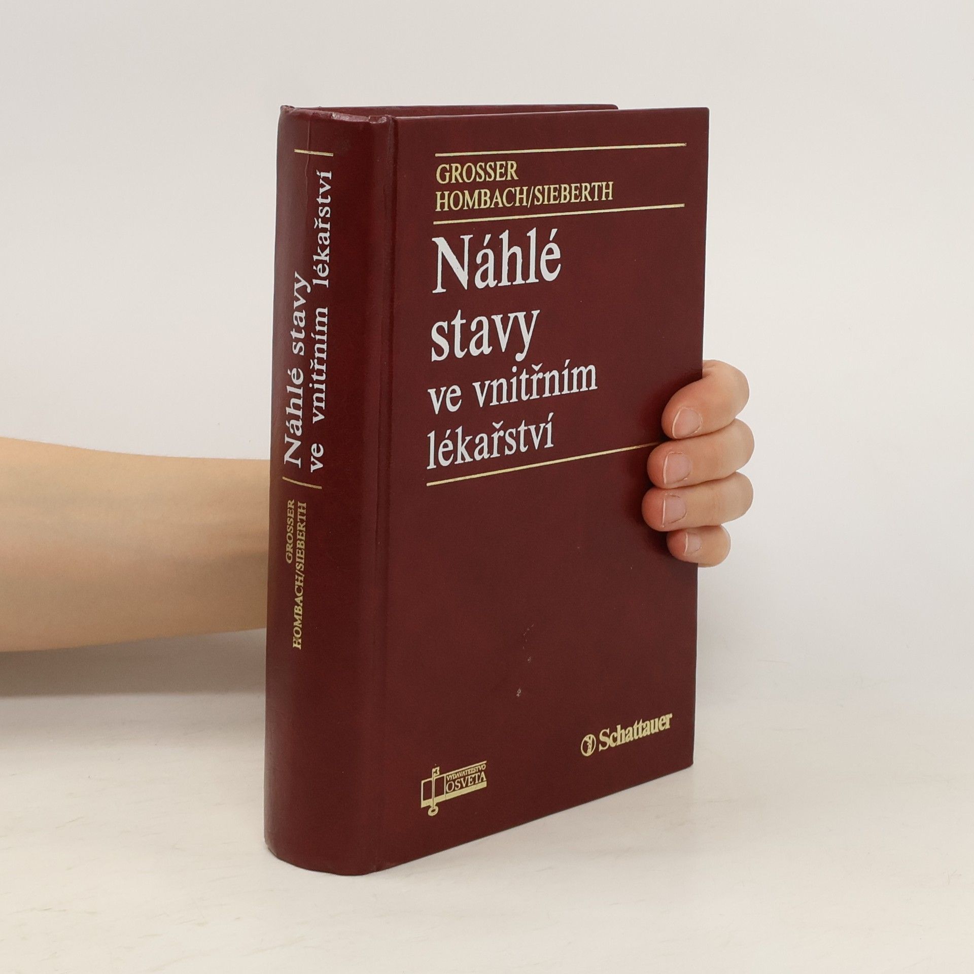 KlausDieter Grosser Náhlé stavy ve vnitřním lékařství