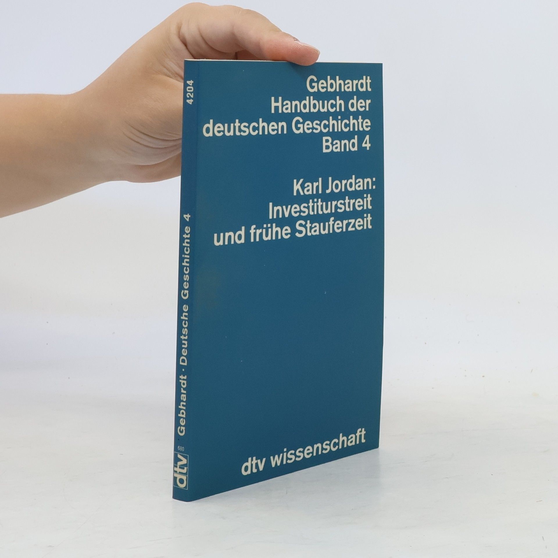 Karl Jordan Investiturstreit und frühe Stauferzeit
