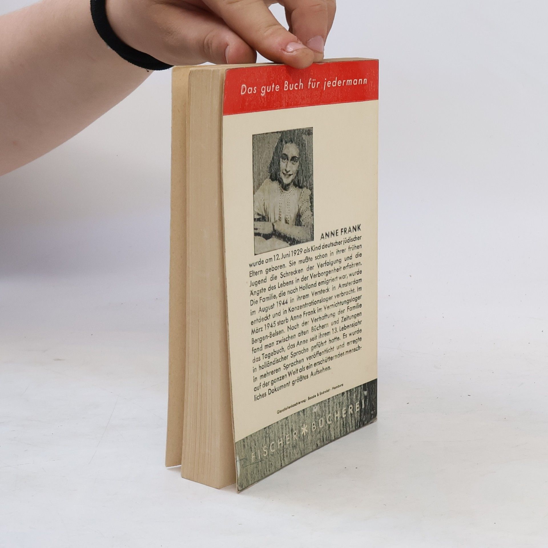 Anne Frank Das Tagebuch der Anne Frank
