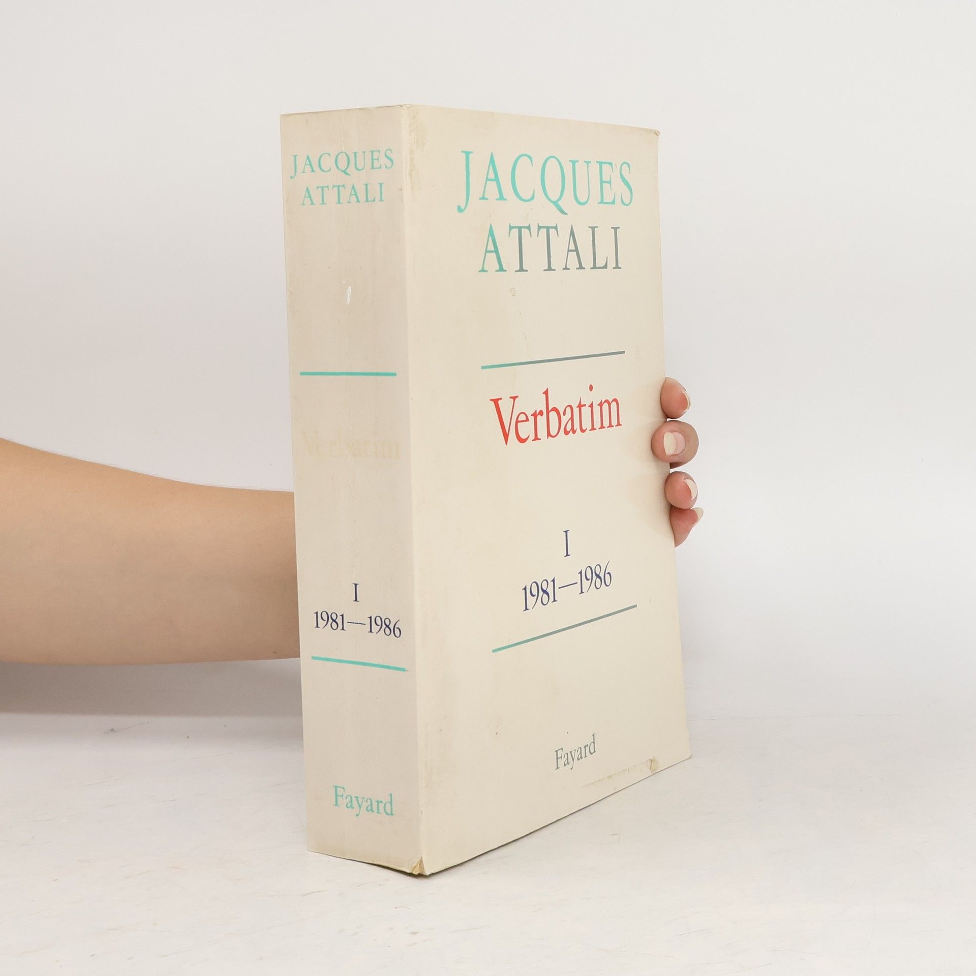 Jacques Attali Verbatim