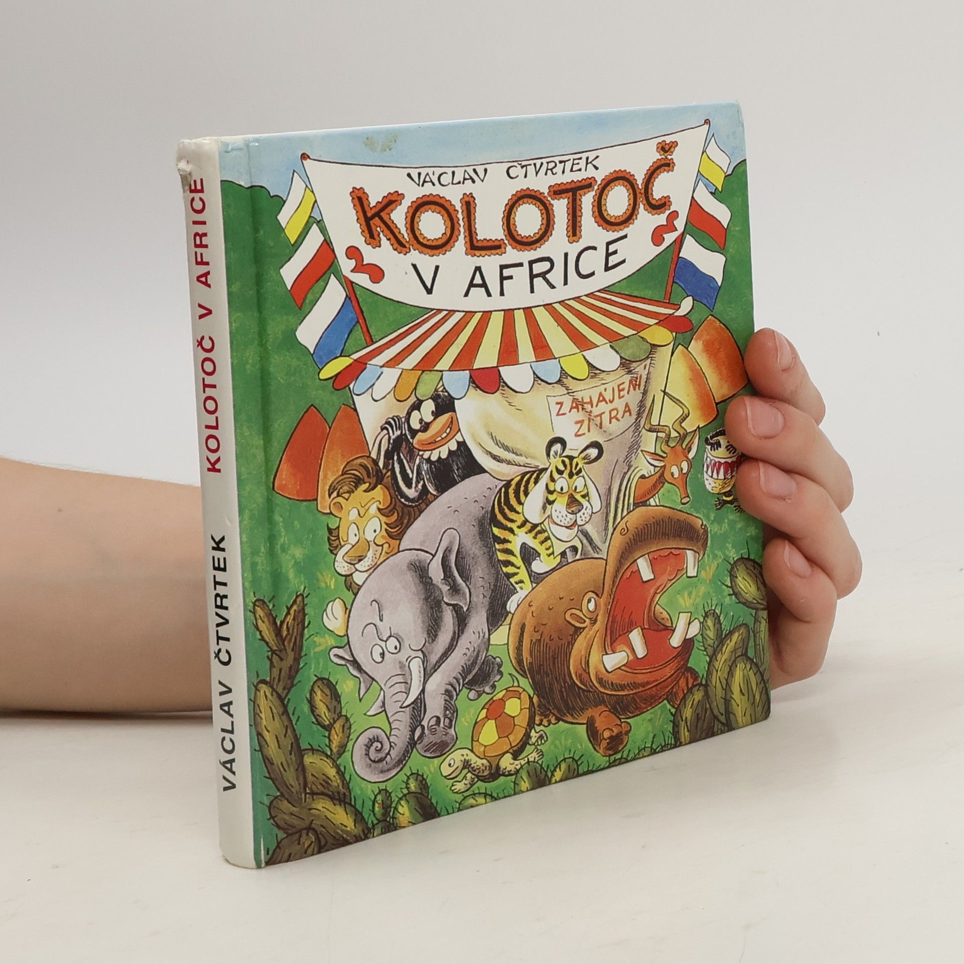 Václav Čtvrtek Kolotoč v Africe
