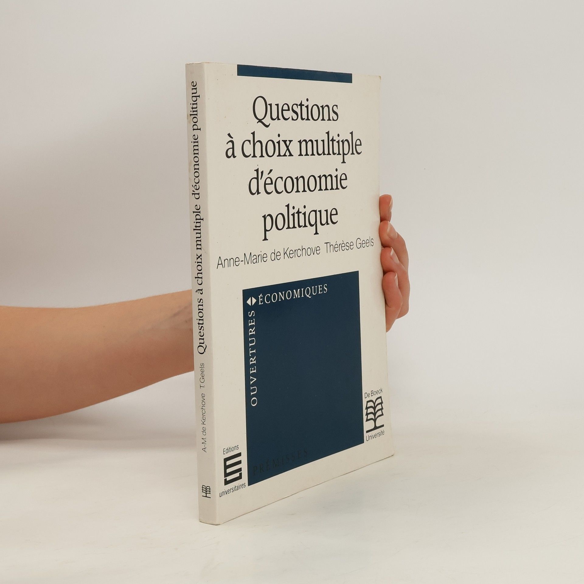 Anne-Marie de Kerchove Économiques: Questions à choix multiple d'économie politique