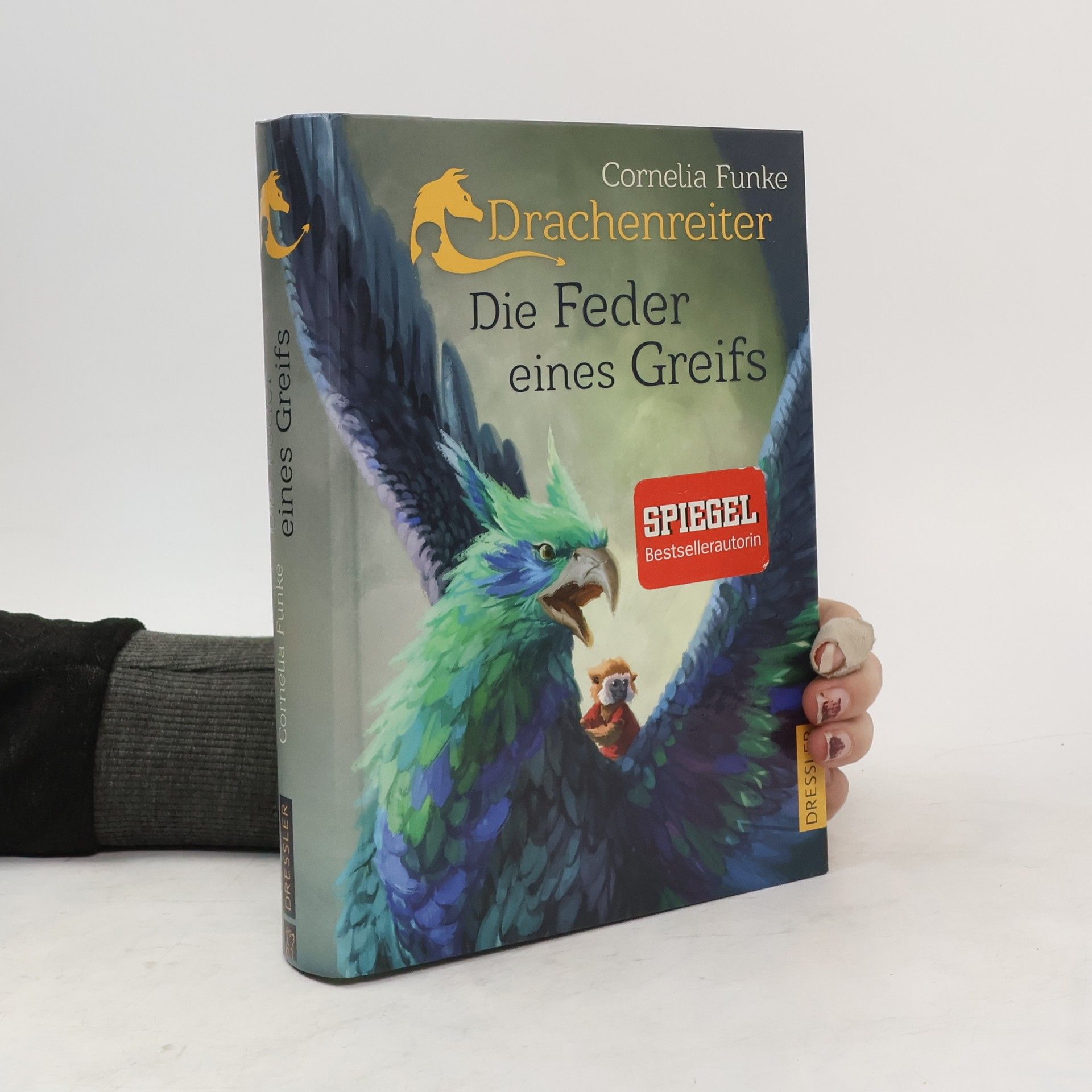 Cornelia Funke Drachenreiter : Die Feder eines Greifs