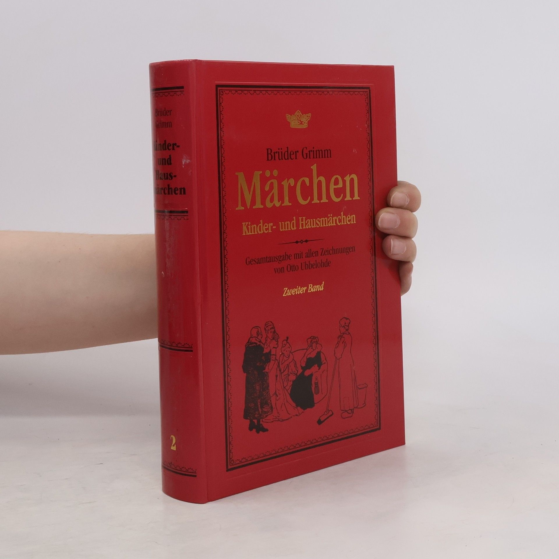 bratři Grimmové Märchen Kinder- und Hausmärchen. Zweiter Band