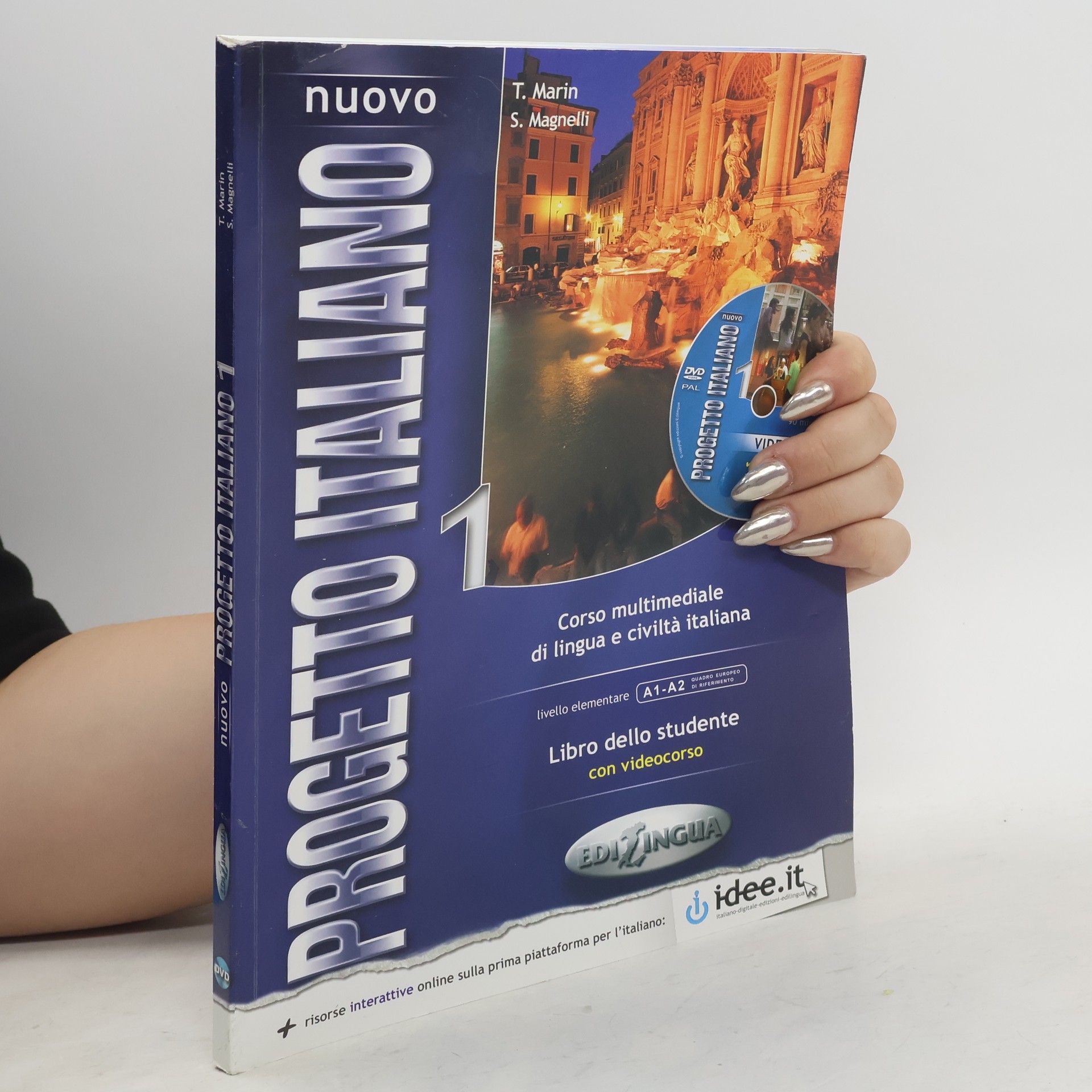 Telis Marin Nuovo progetto italiano. 1, Corso multimediale di lingua e civiltà italiana : livello elementare : libro dello studente