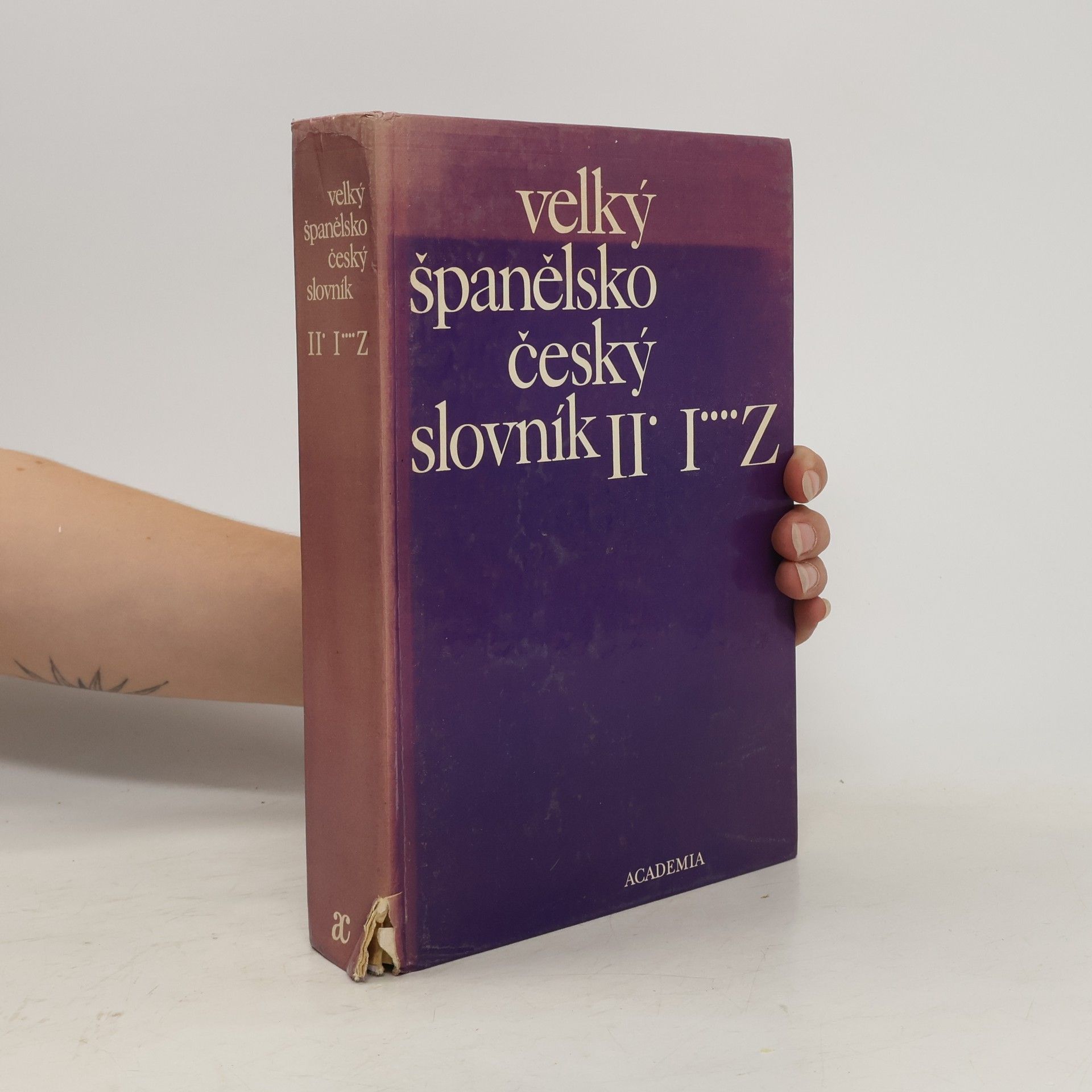 Josef Dubský Velký španělsko-český slovník II, I-Z