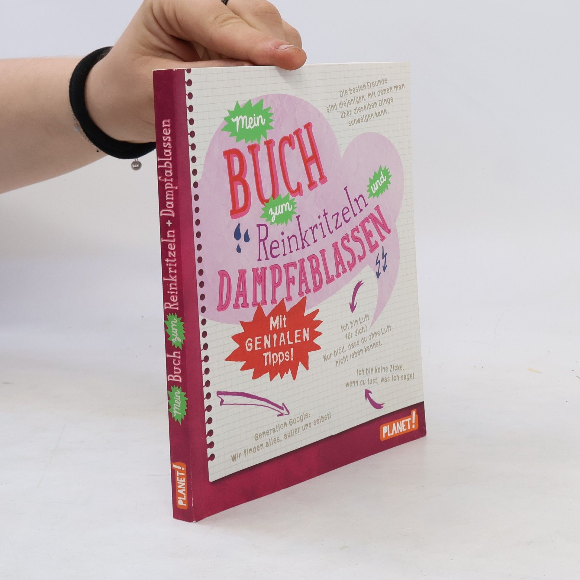 Mein Buch zum Reinkritzeln und Dampfablassen - mit genialen Tipps