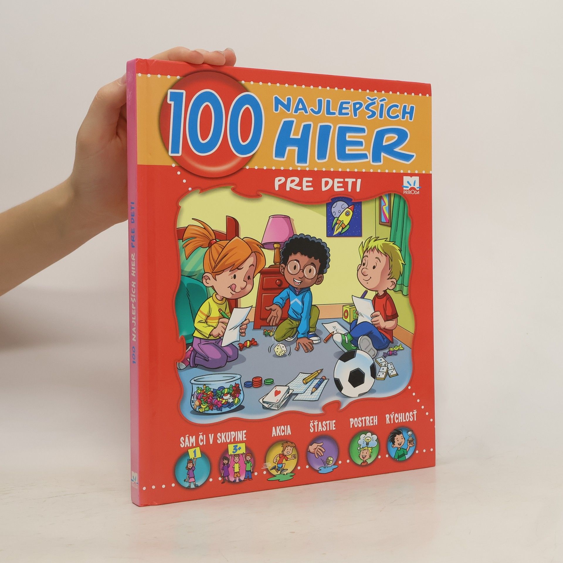 Kolektiv autorů 100 najlepších hier pre deti