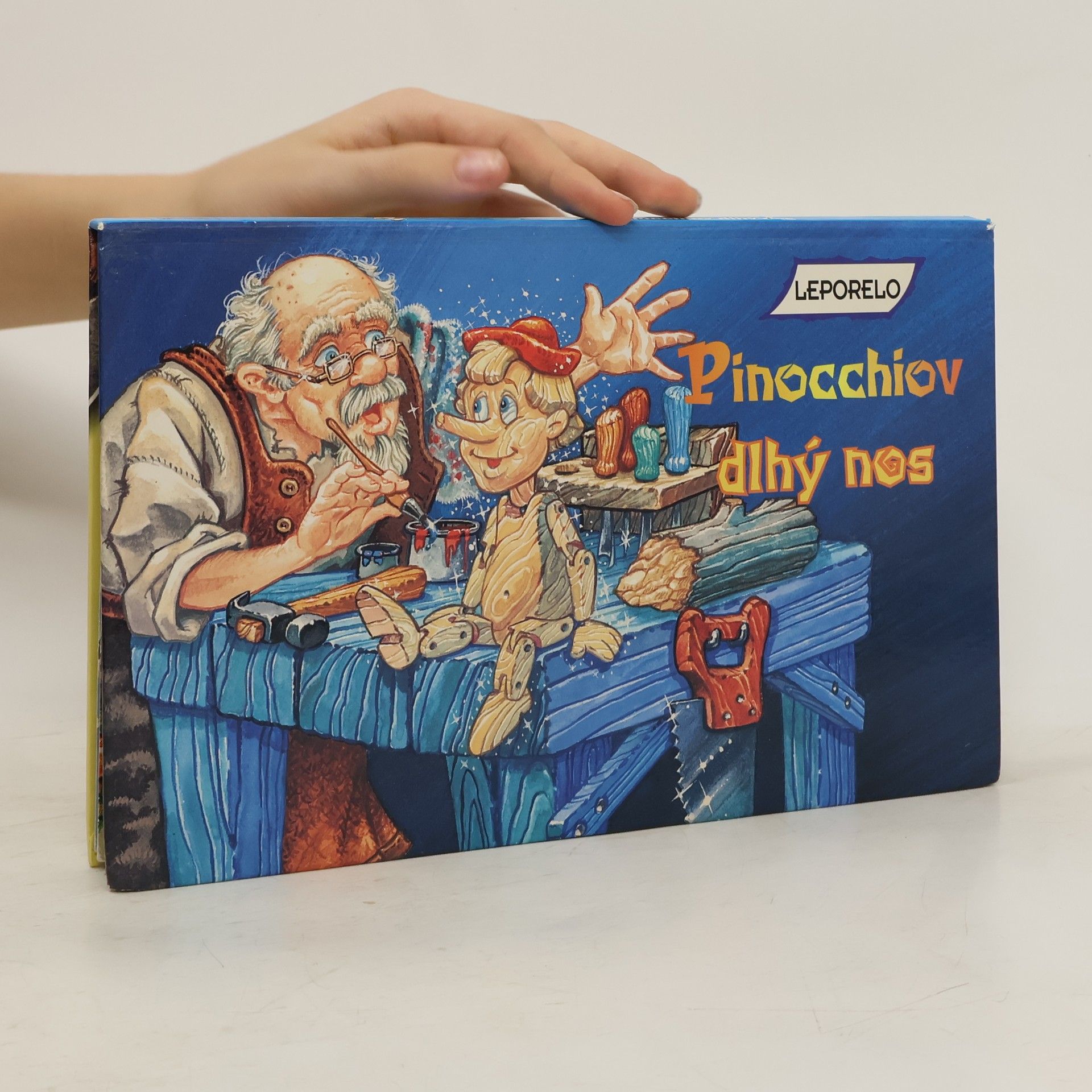 Kolektív autorov Pinocchiov dlhý nos (pop-up leporelo)