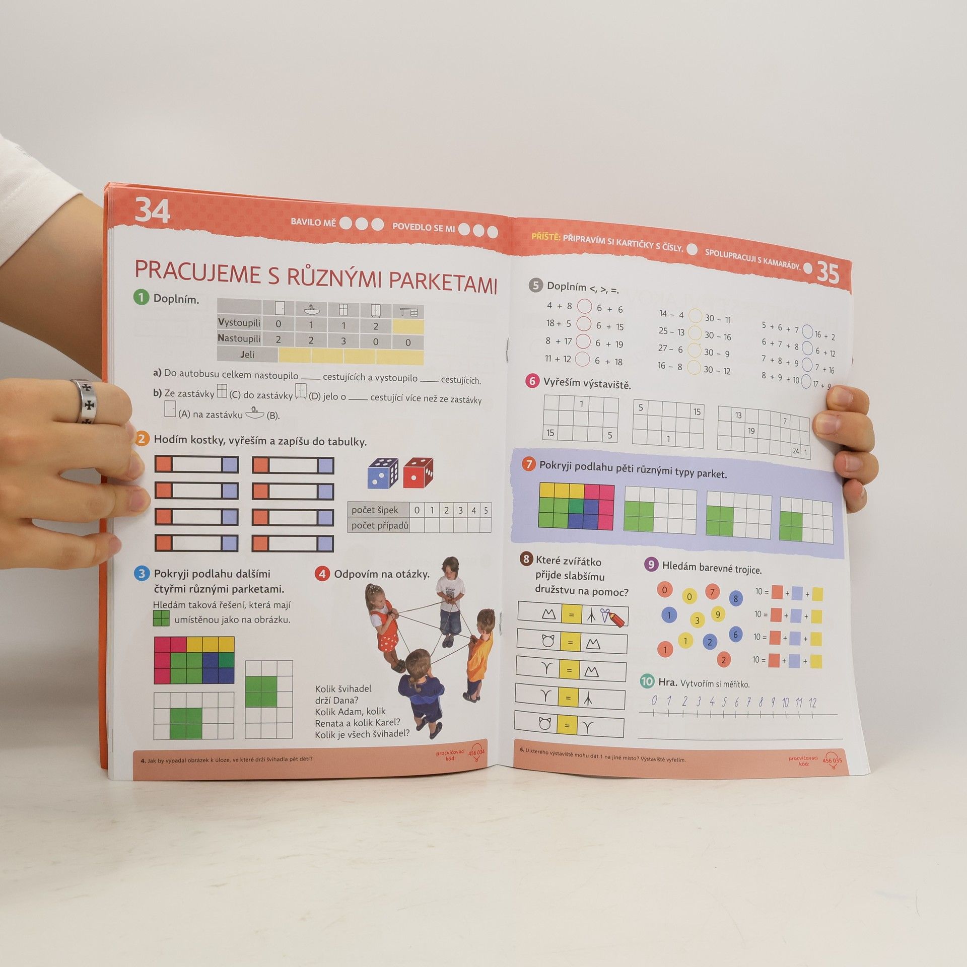 Various authors Matematika : hybridní pracovní učebnice pro 2. ročník základní školy 1.+ 2. díl