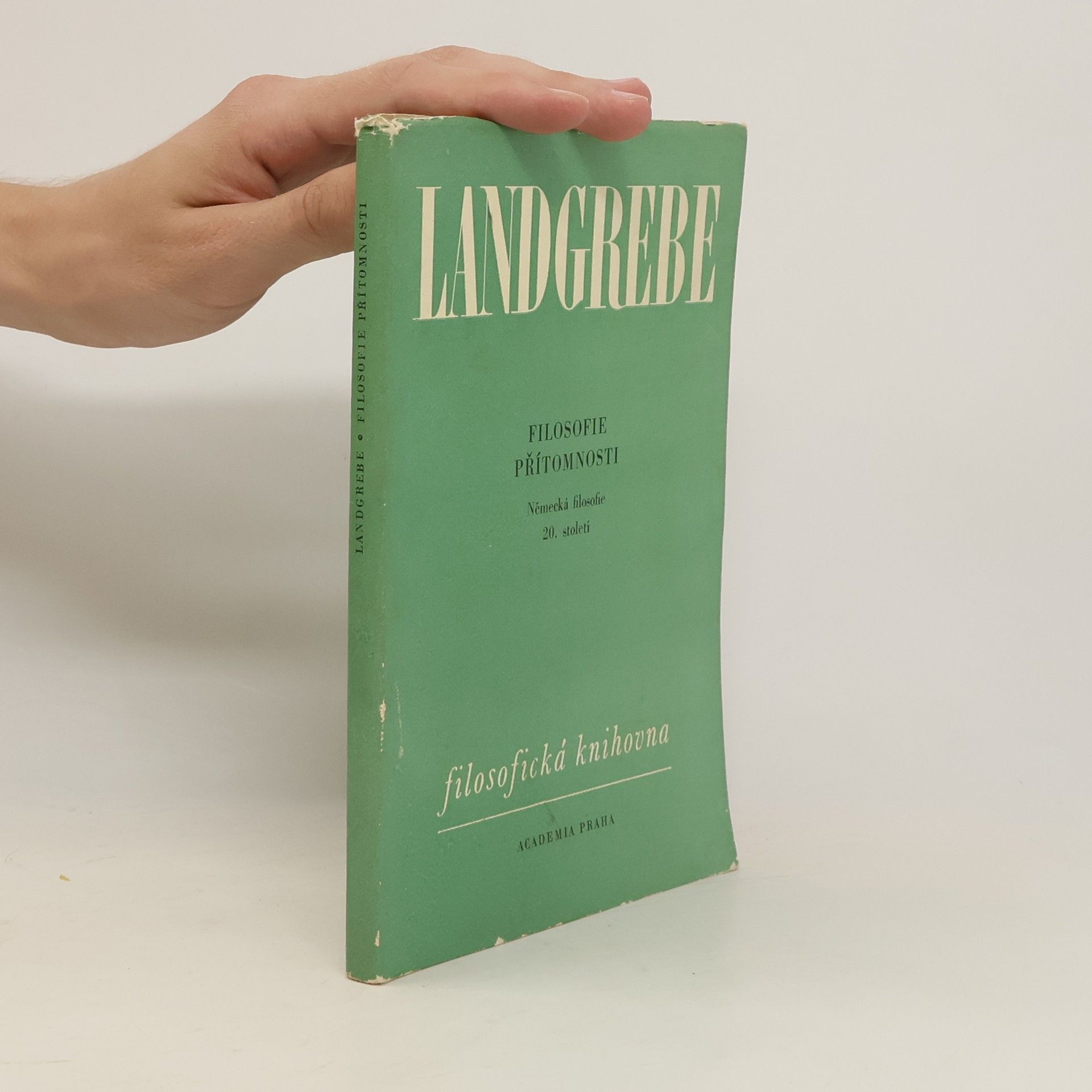 Ludwig Landgrebe Filosofie přítomnosti